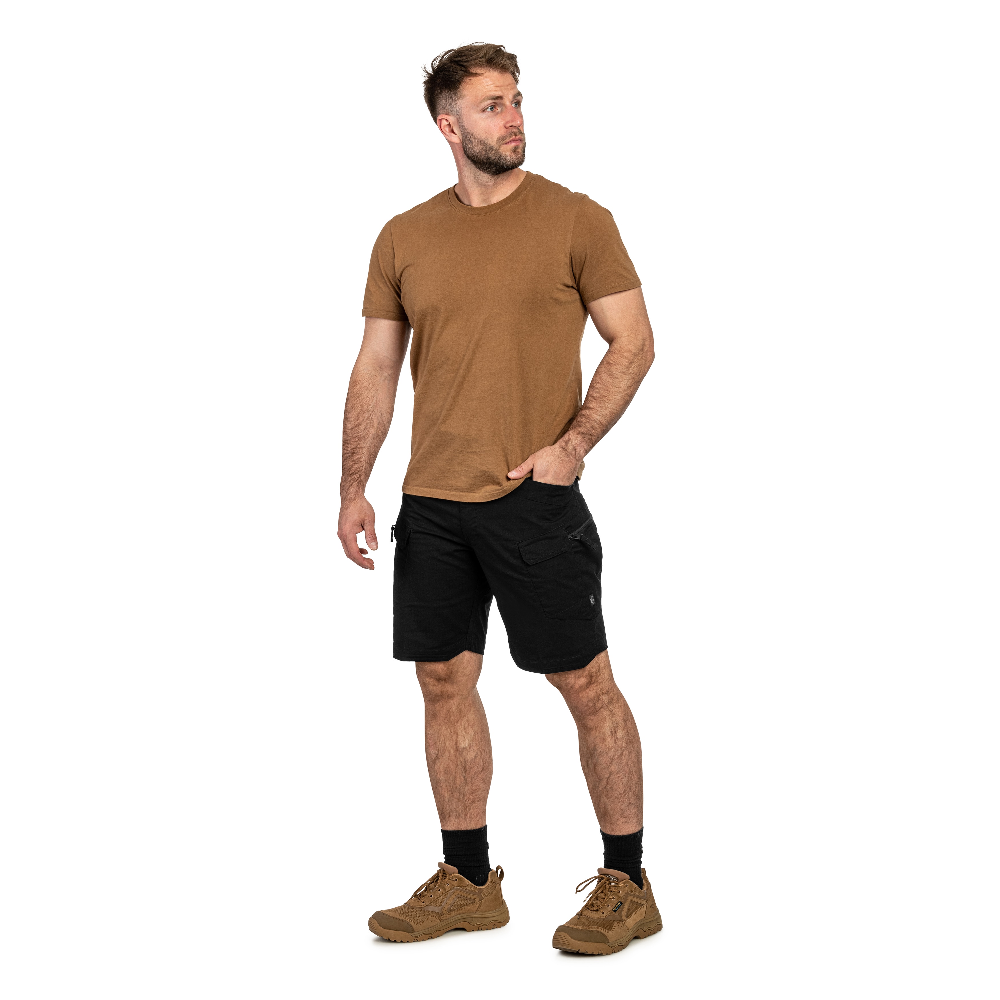 Helikon-Tex UTS PolyCotton Stretch Rip-Stop 8,5'' rövidnadrág - Black