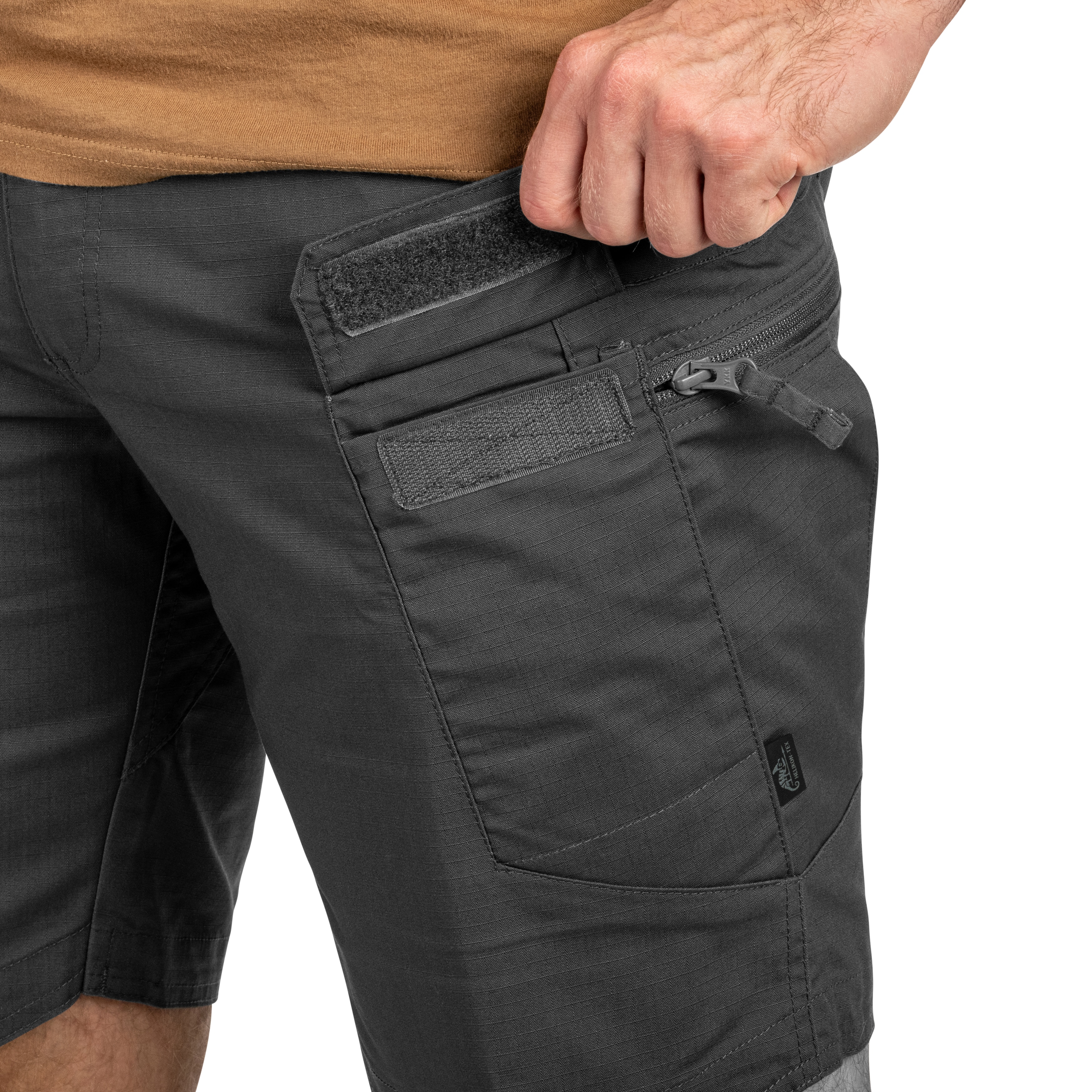 Helikon-Tex UTS PolyCotton Stretch Rip-Stop 8,5'' rövidnadrág - Shadow Grey