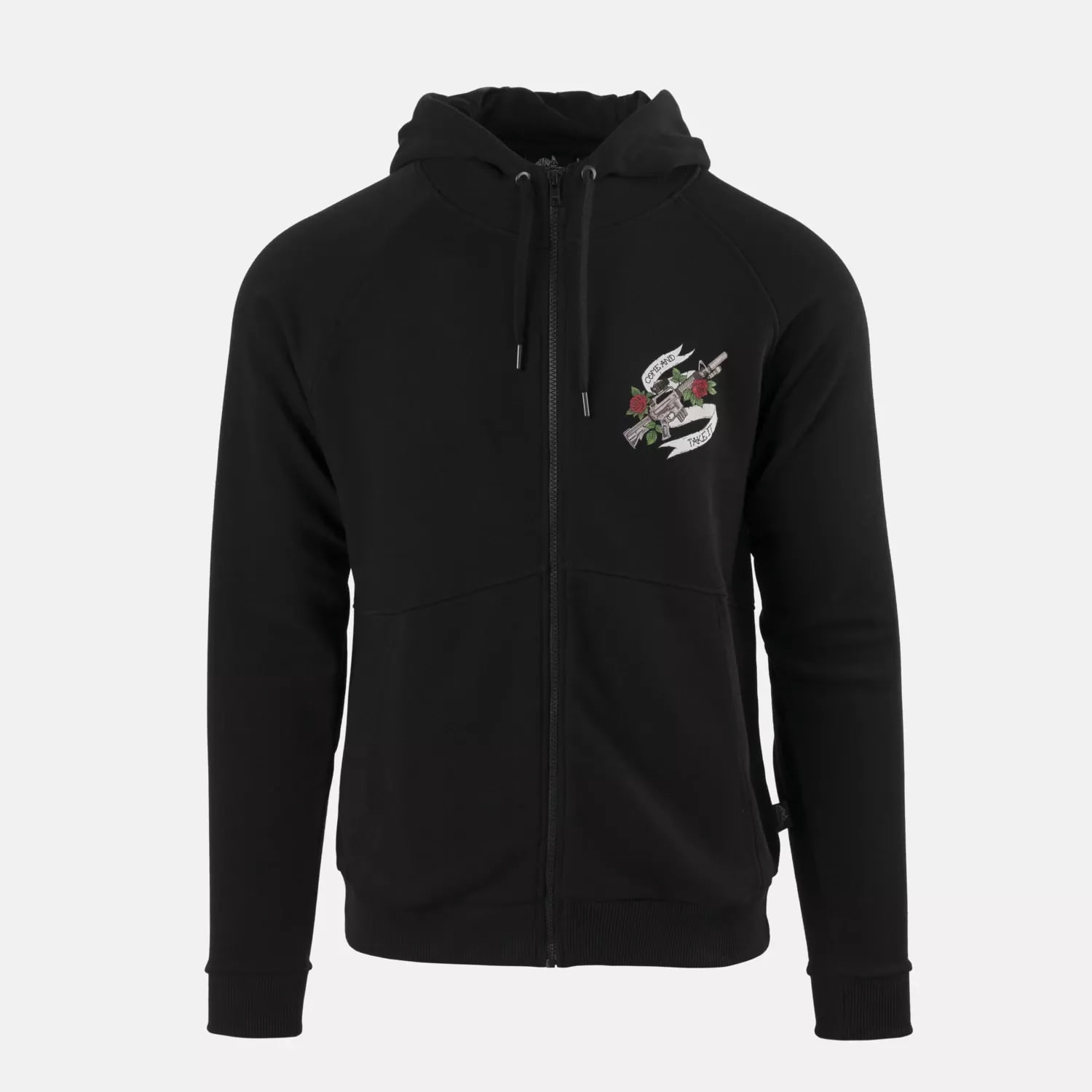 Helikon Full-Zip Come And Take It Hoodie pulóver - Black