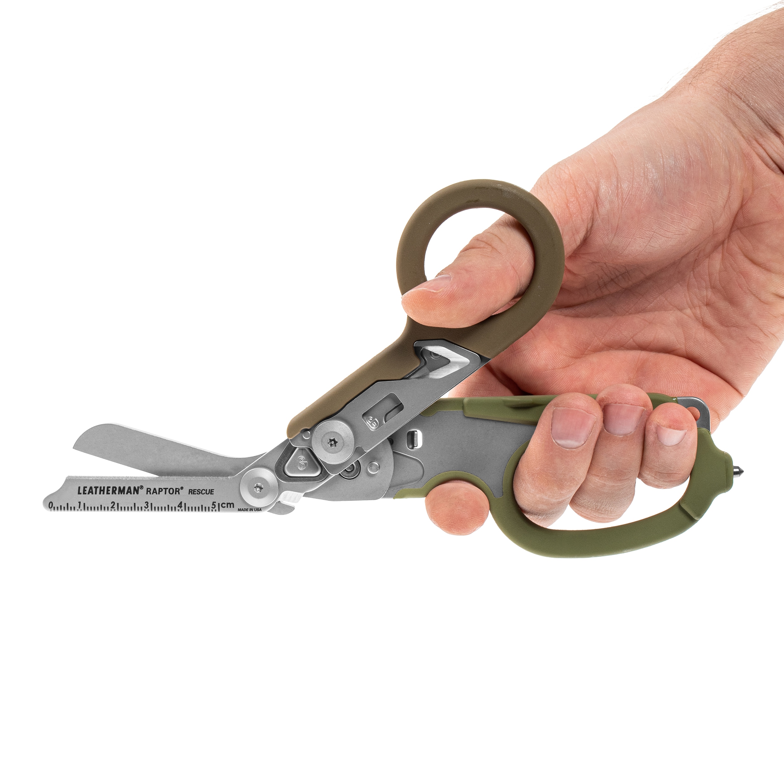 Leatherman Raptor Rescue multiszerszám - Woodland