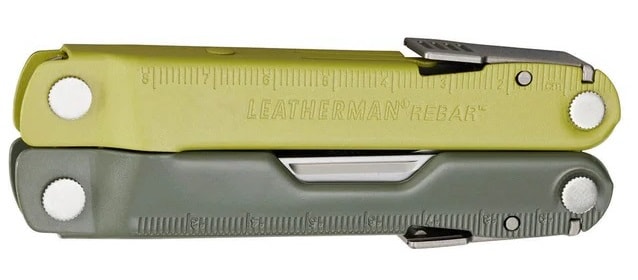 Leatherman Rebar Mossy Slate multiszerszám tárolóval