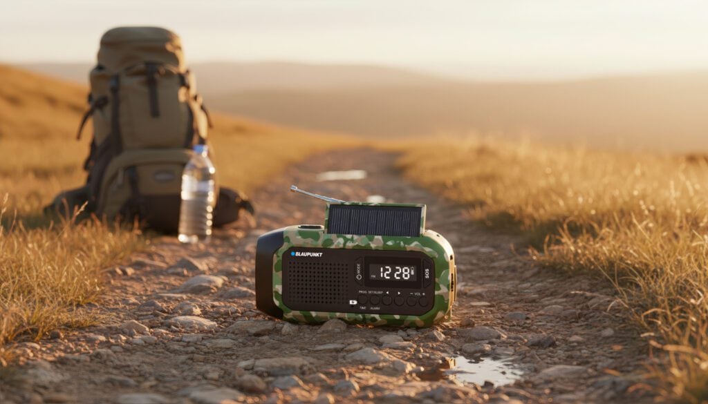 Blaupunkt ER20 vészjelző rádió - Green Camo