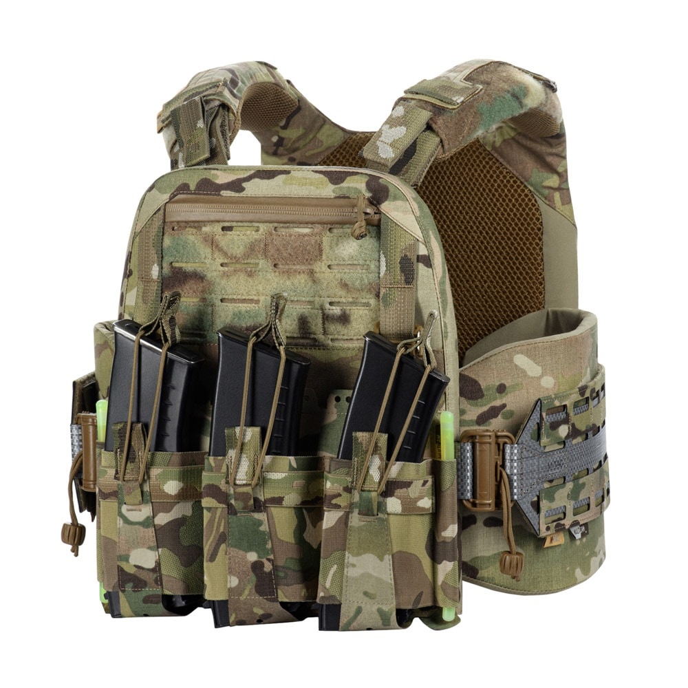 M-Tac Cuirass Tiger Elite Tegris Plate Carrier típusú taktikai mellény - MultiCam
