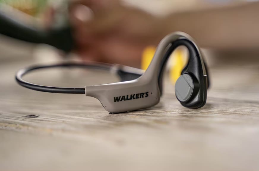 Walker's Raptor Bone Conduction Earbuds aktív hallásvédő - Tan