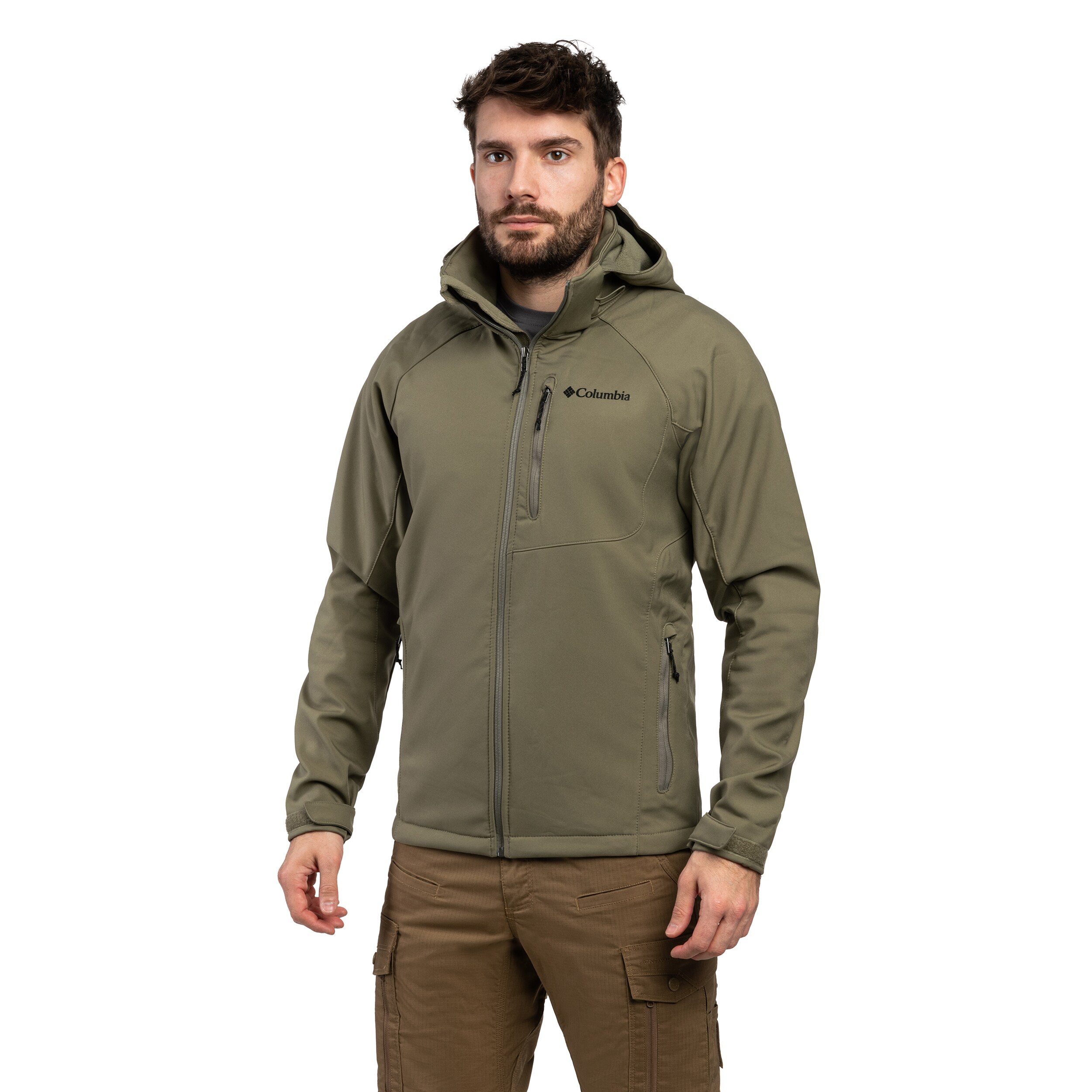 Columbia Cascade Ridge III Softshell kabát - Stone Green