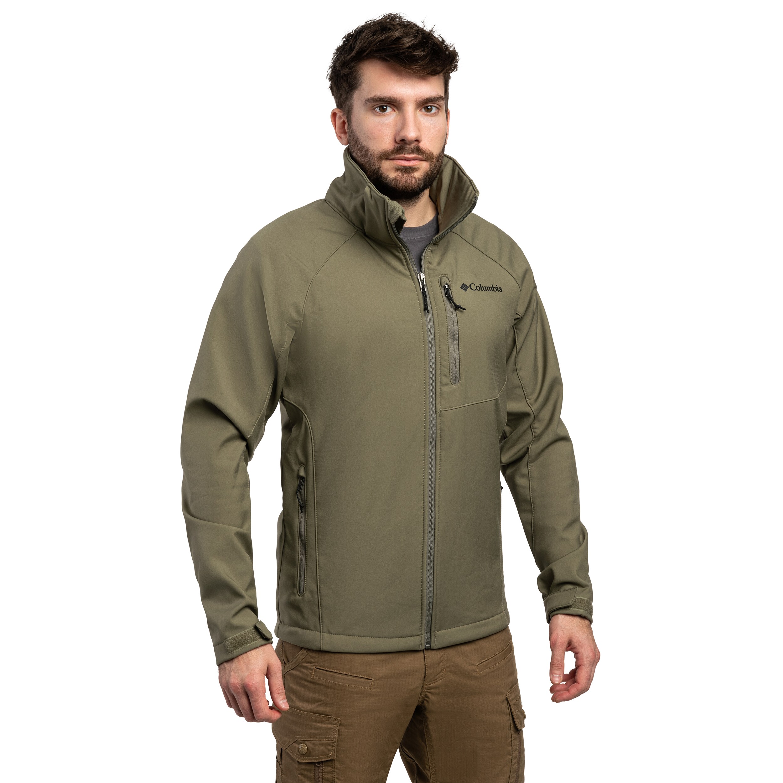 Columbia Cascade Ridge III Softshell kabát - Stone Green