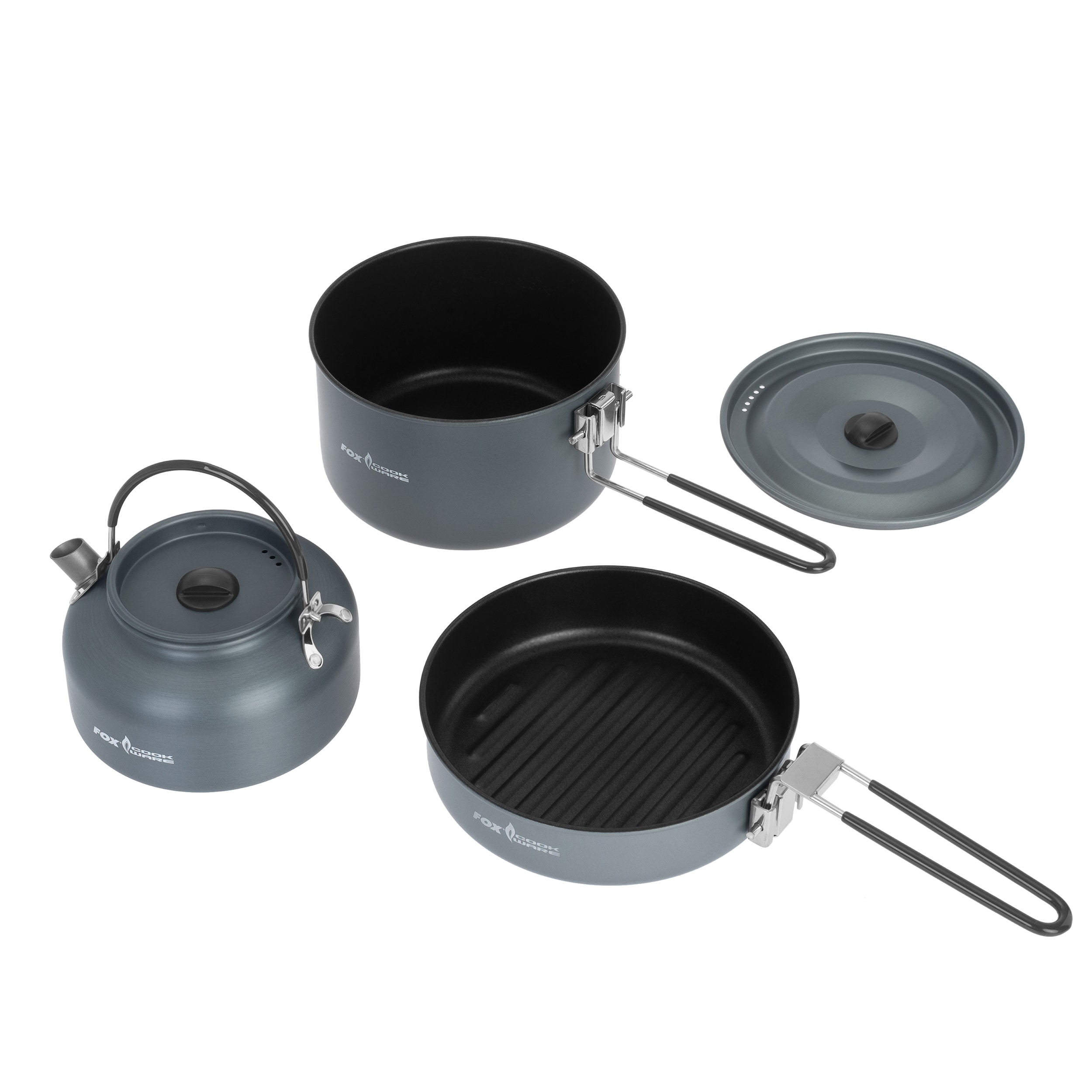Fox Cookware 3 Piece Cook Set kemping edénykészlet