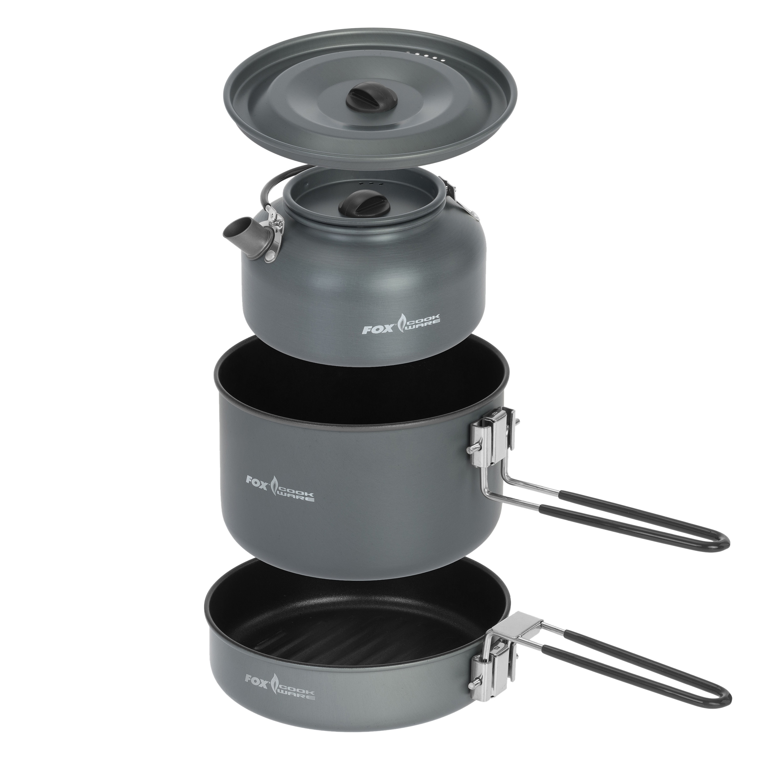 Fox Cookware 3 Piece Cook Set kemping edénykészlet
