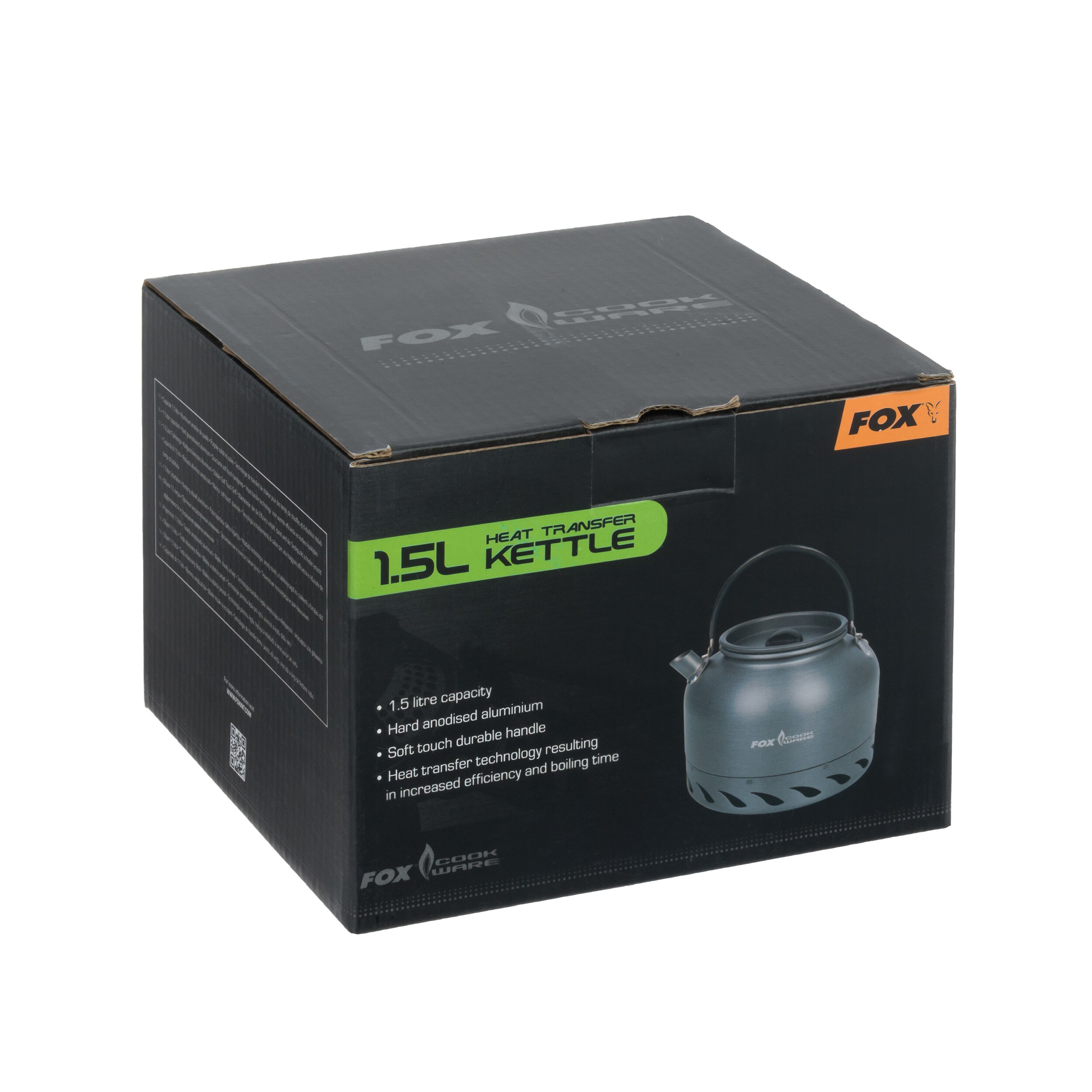 Fox Cookware Heat Transfer Kettle kemping vízforraló 1,5 l