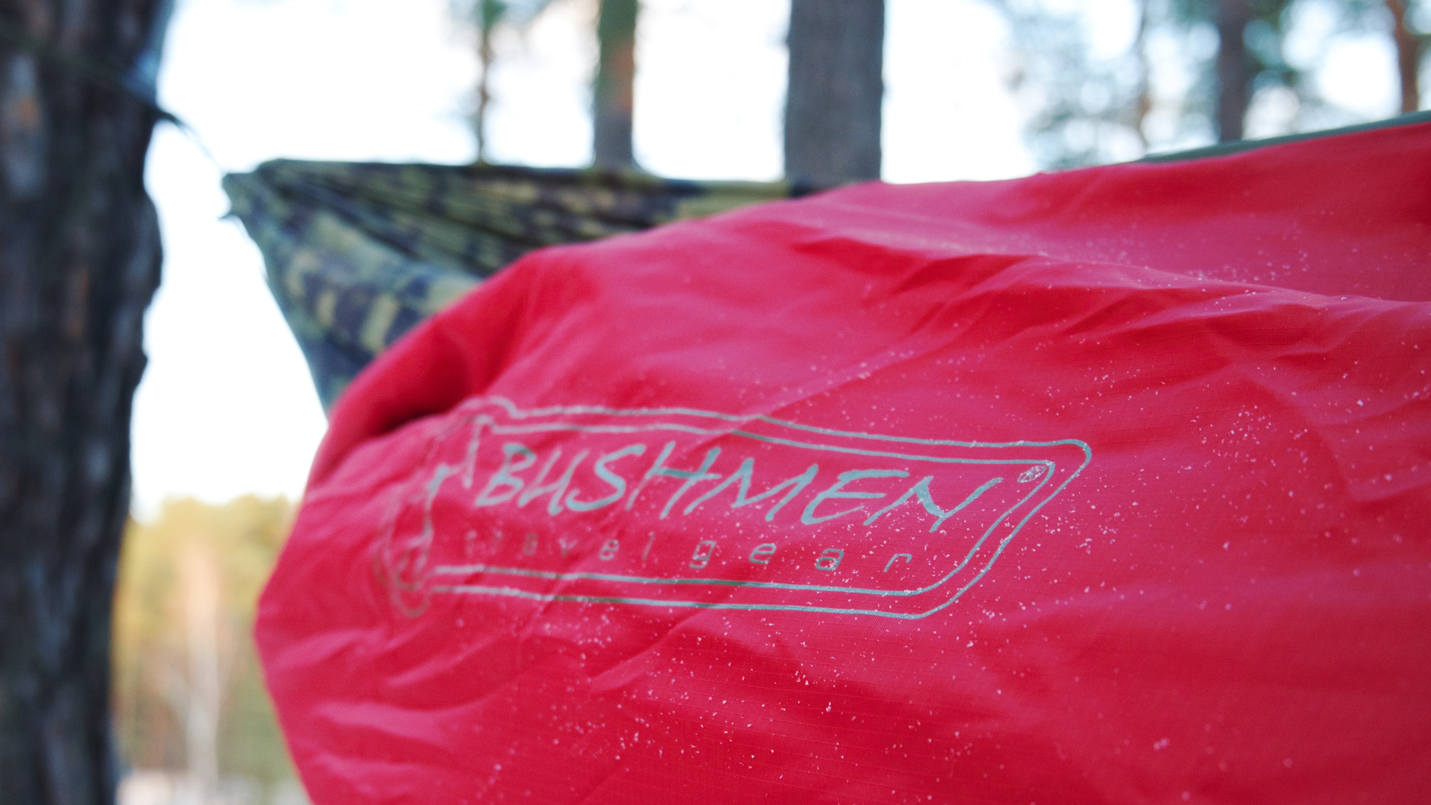 Bushmen Easy Under Quilt függőágy bélés 220 x 130 - Olive/Scarlet