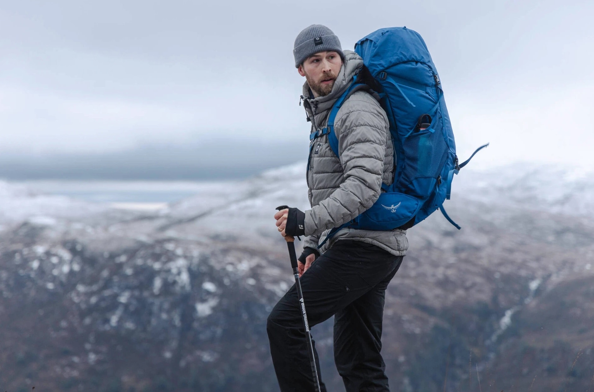 Osprey Rook hátizsák 50 l - Astrology Blue/Blue Flame