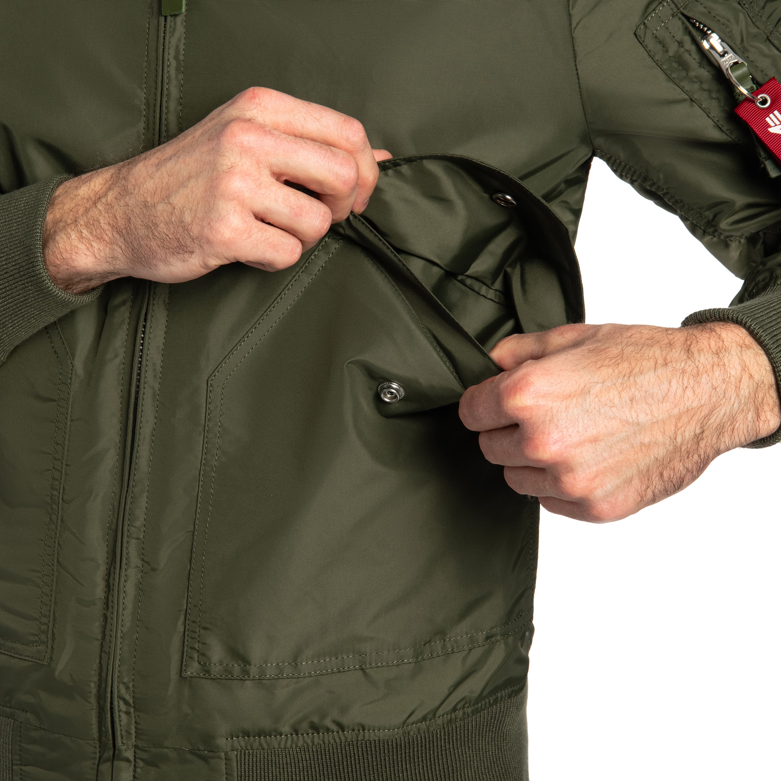 Alpha Industries CWU 36P TT Light kabát - Dark Olive