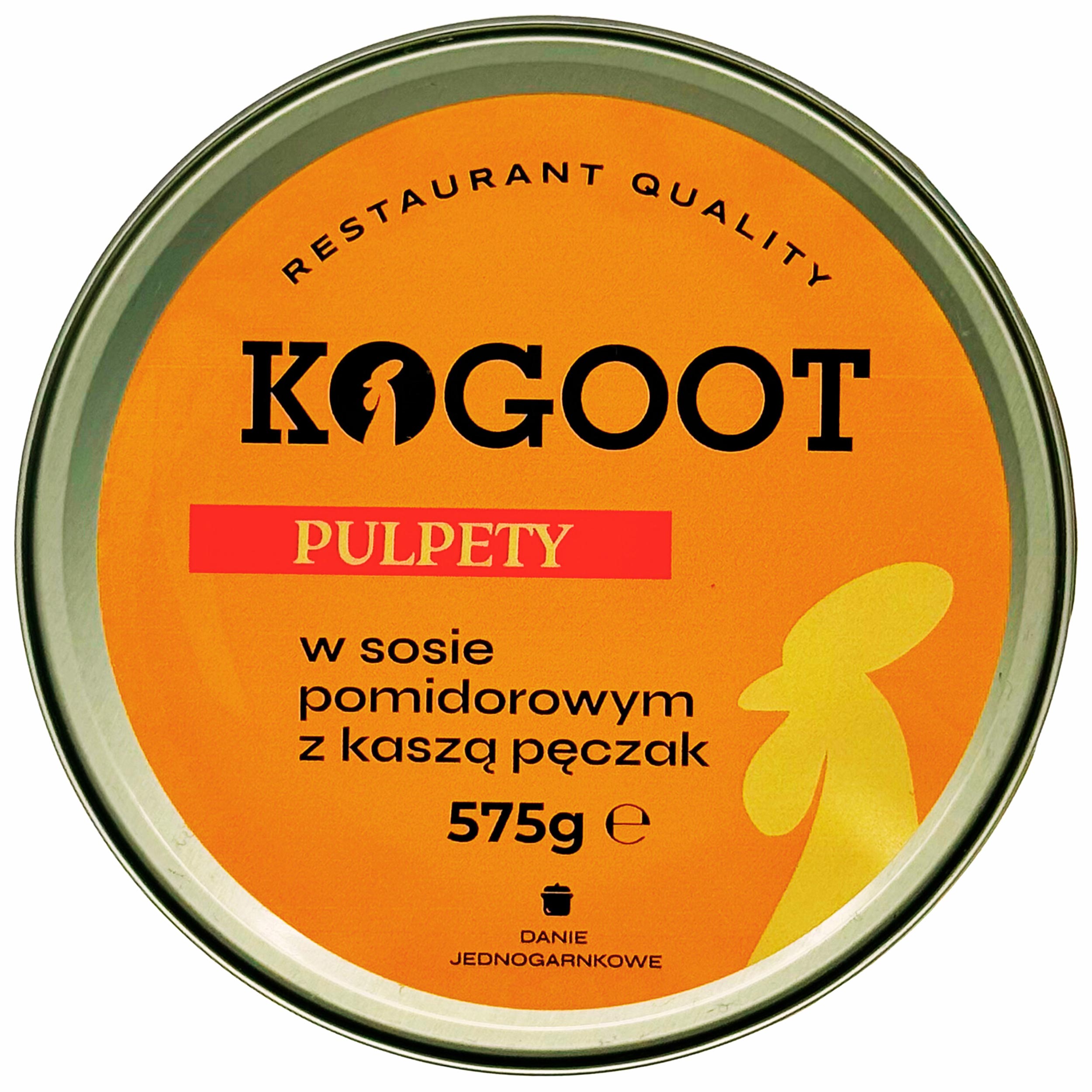 Kogoot konzerv - Húsgombóc paradicsommártással és árpagyönggyel 575 g - 2 db
