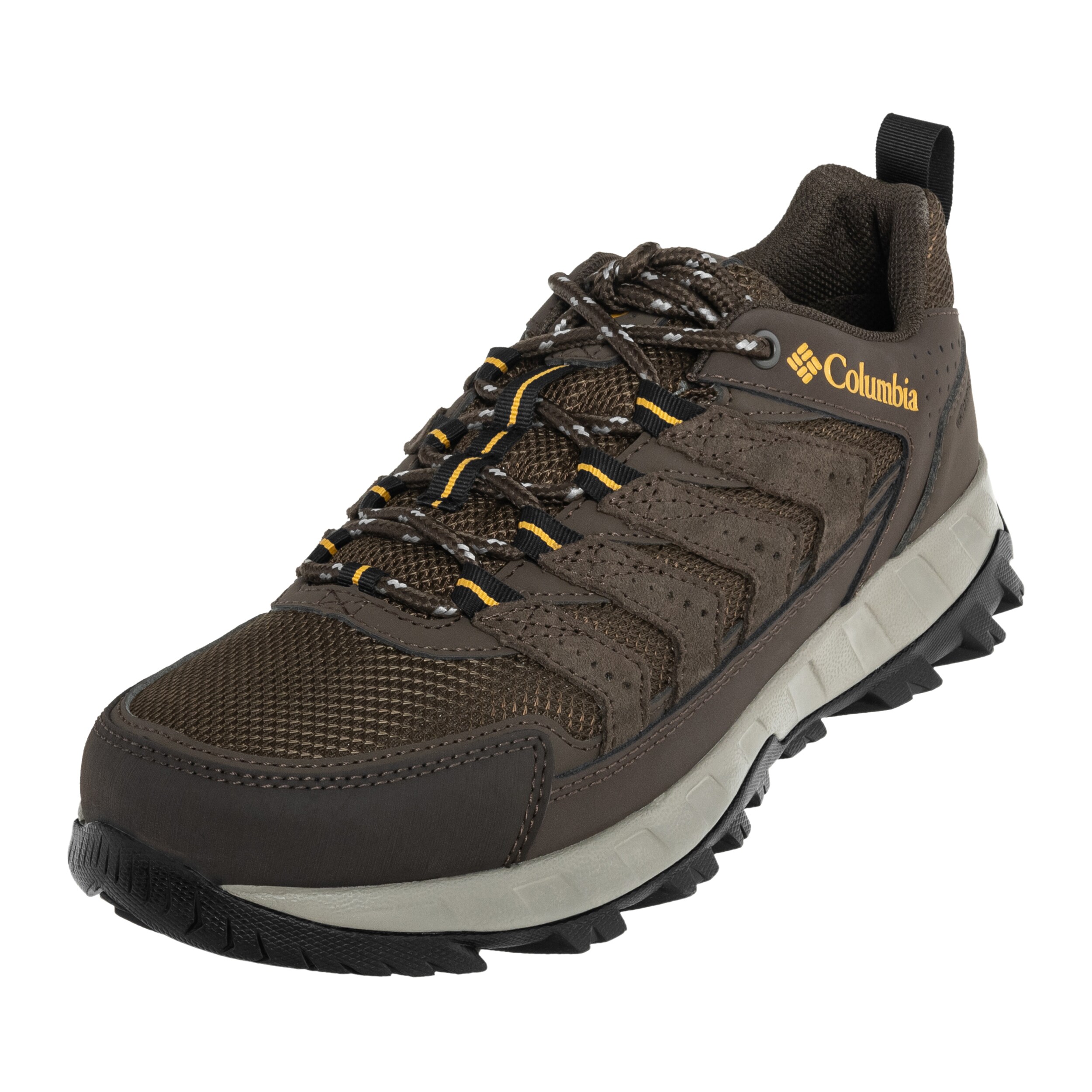 Columbia Strata Trail Waterproof cipő - Cordovan/Golden Yellow