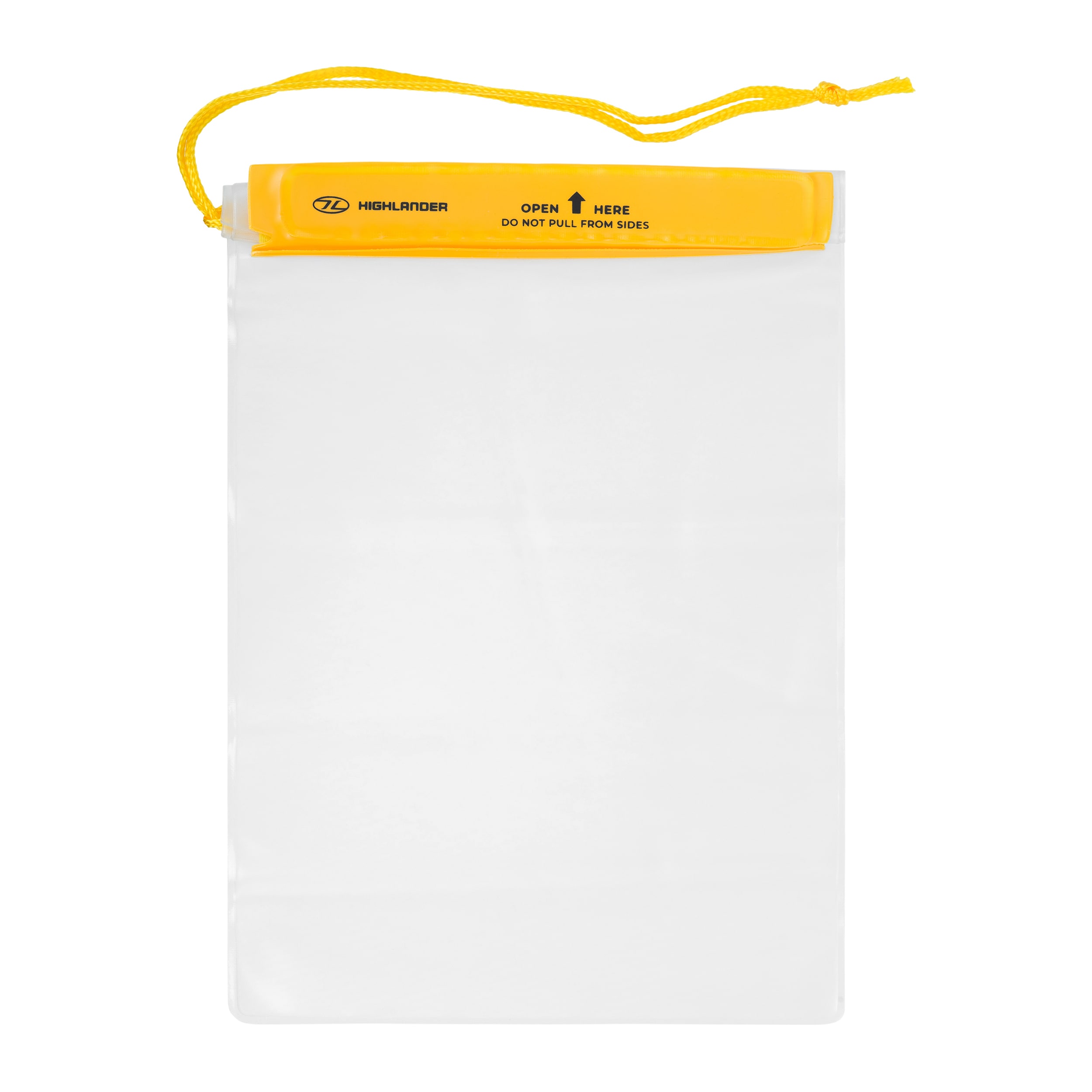 Highlander Outdoor PVC Pouch Medium Yellow vízálló huzat - 3 db