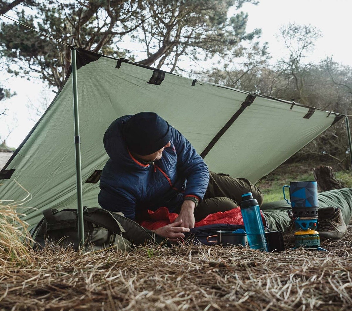 Highlander Forces Basha Shelter ponyva - Ranger Green