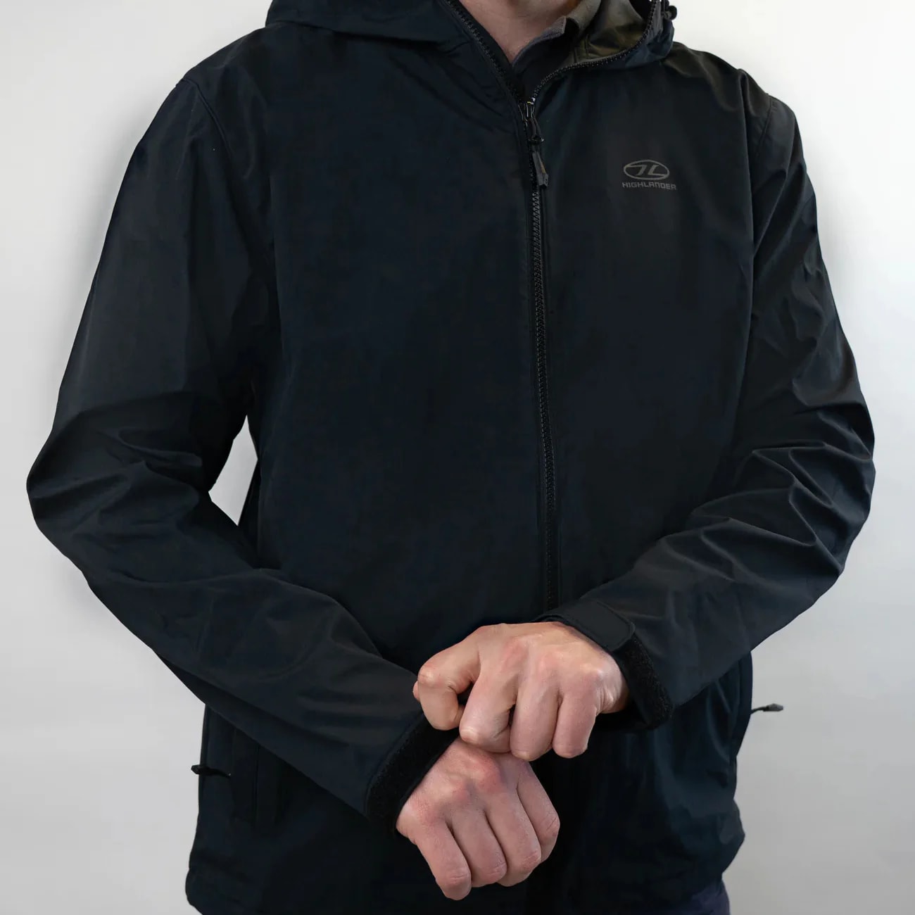 Highlander Outdoor Shield V2 Softshell kabát -  Black