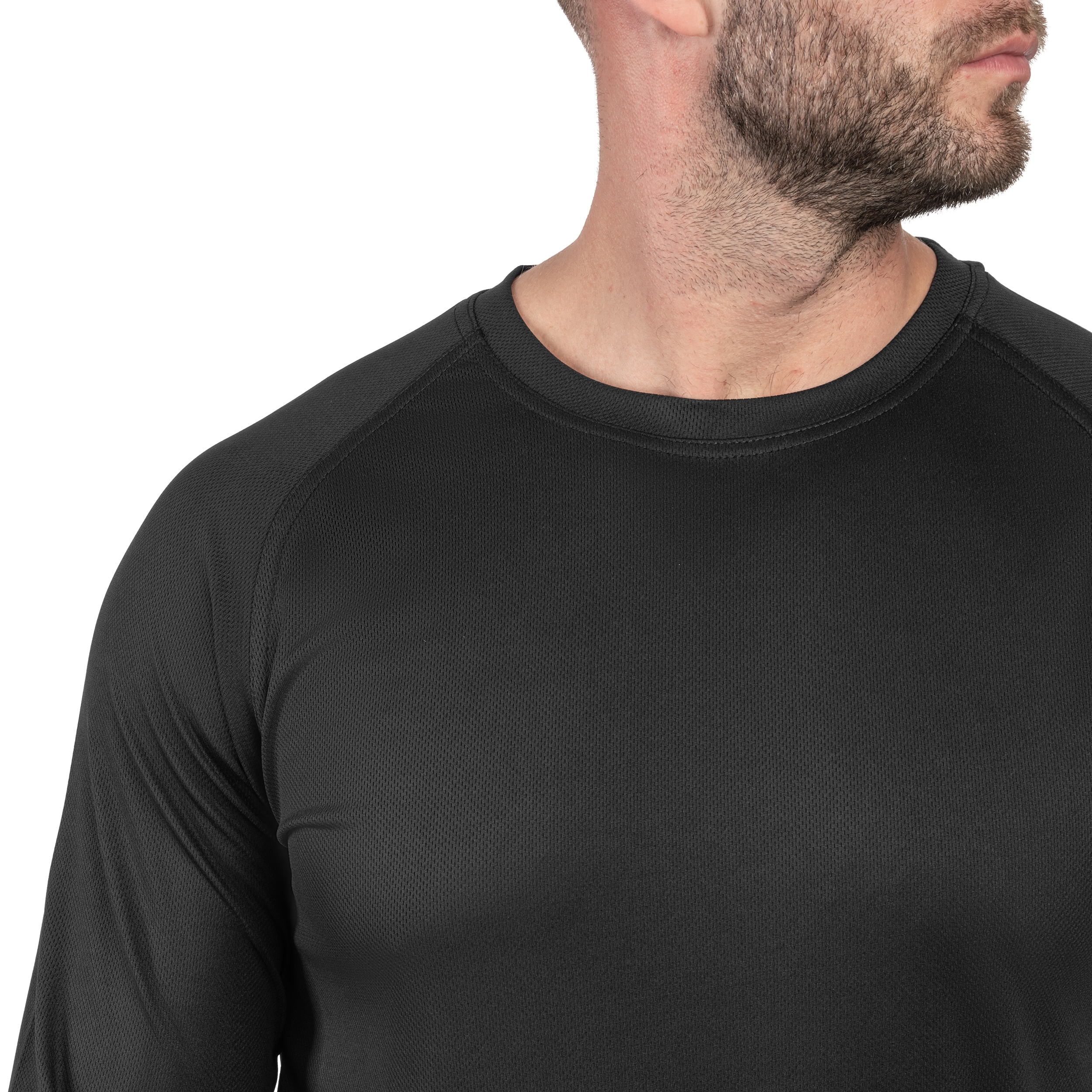 Highlander Forces Quick Dry Long Sleeve póló - Black