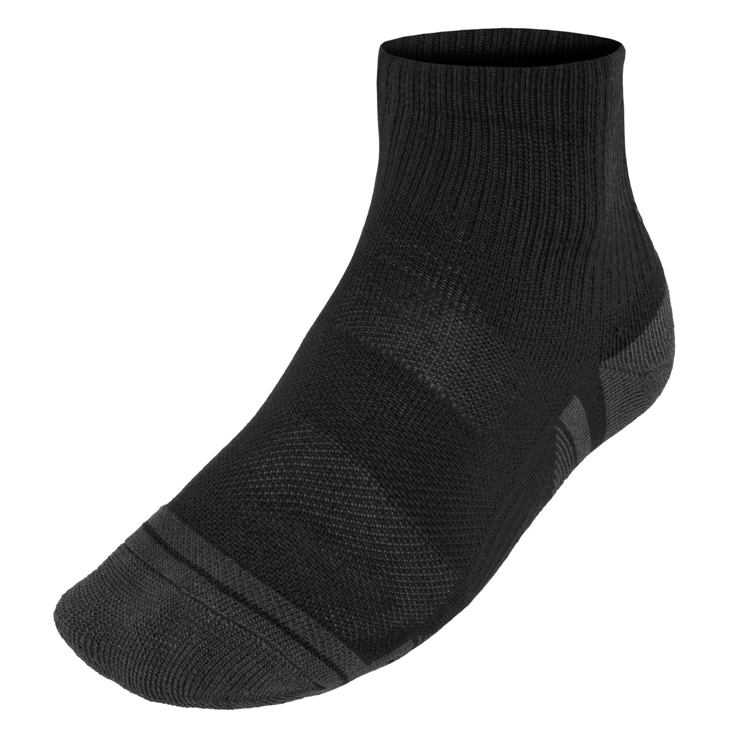 Under Armour Performance Tech Mid Cut zokni Black/Jet Grey - 3 pár