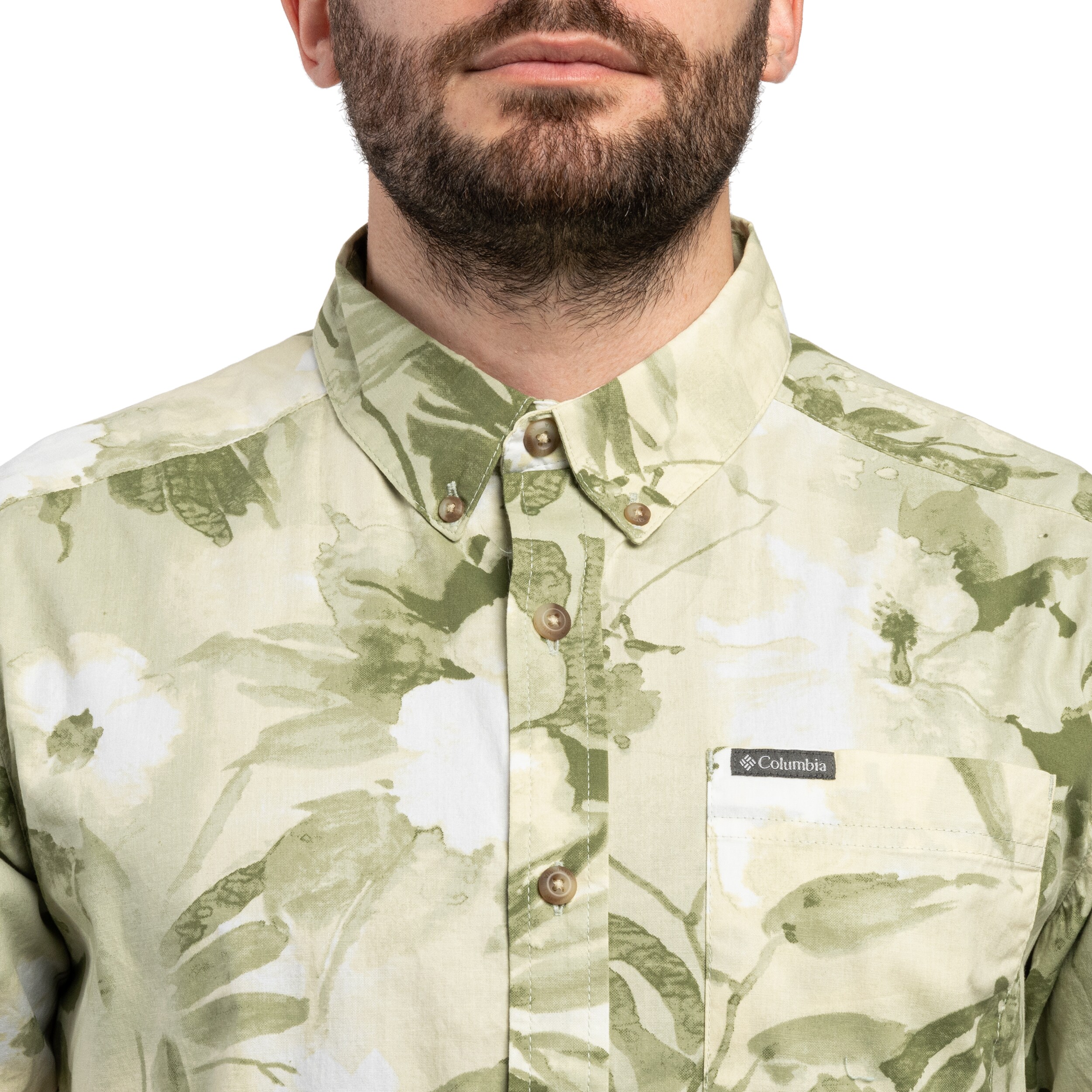 Columbia Rapid Rivers Printed Short Sleeve ing - Safari/Flowerblur