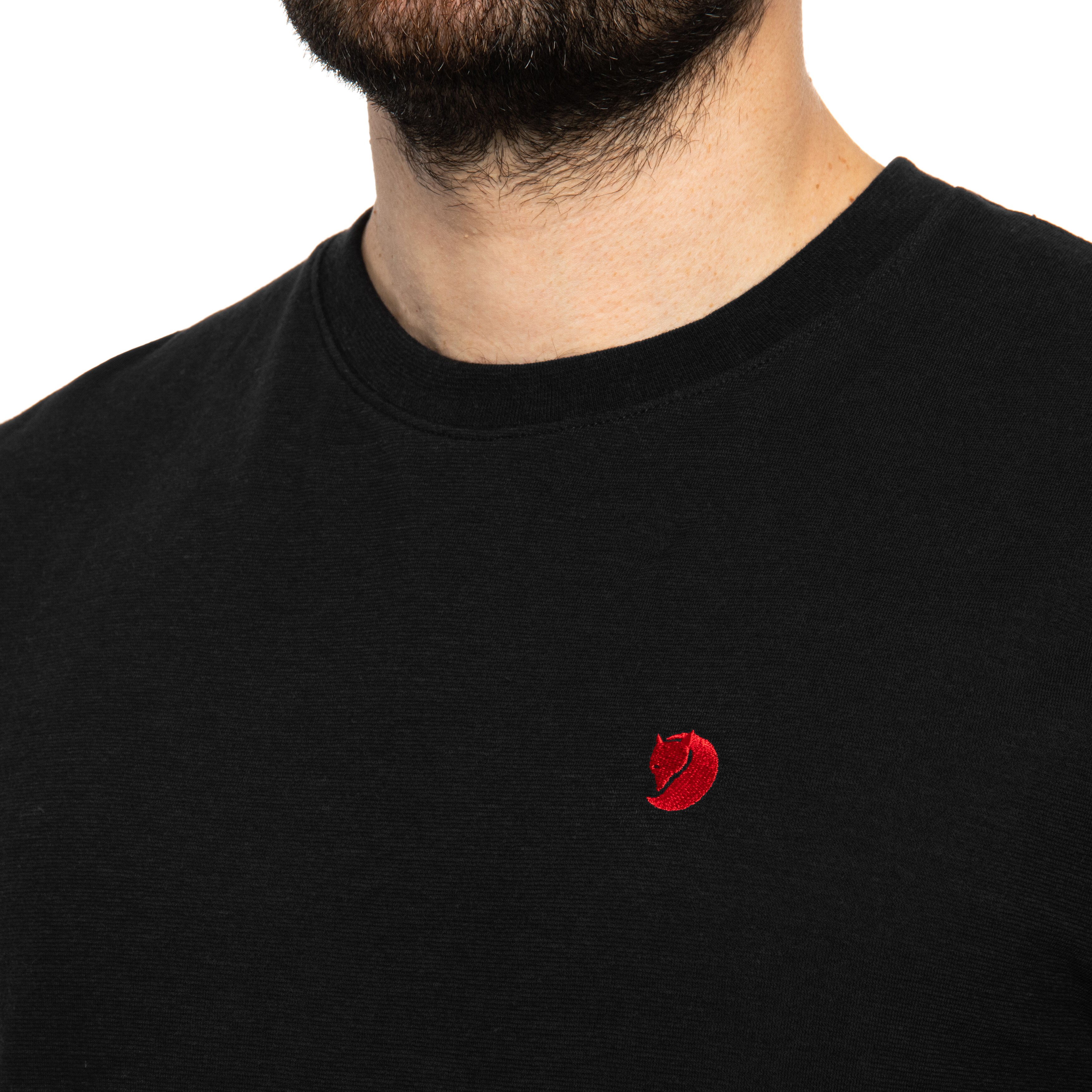 Fjallraven Hemp Blend póló - Black