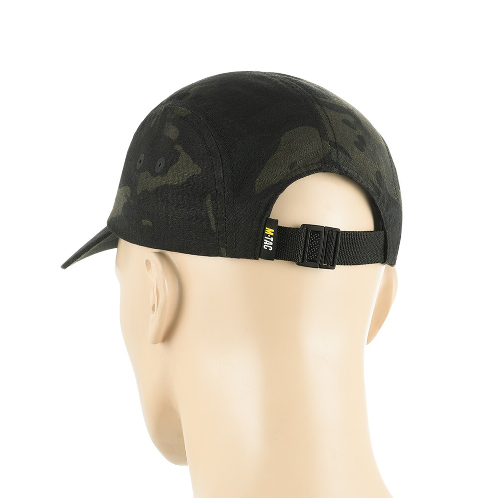M-Tac Five Panel NyCo Extreme baseball sapka - MultiCam Black