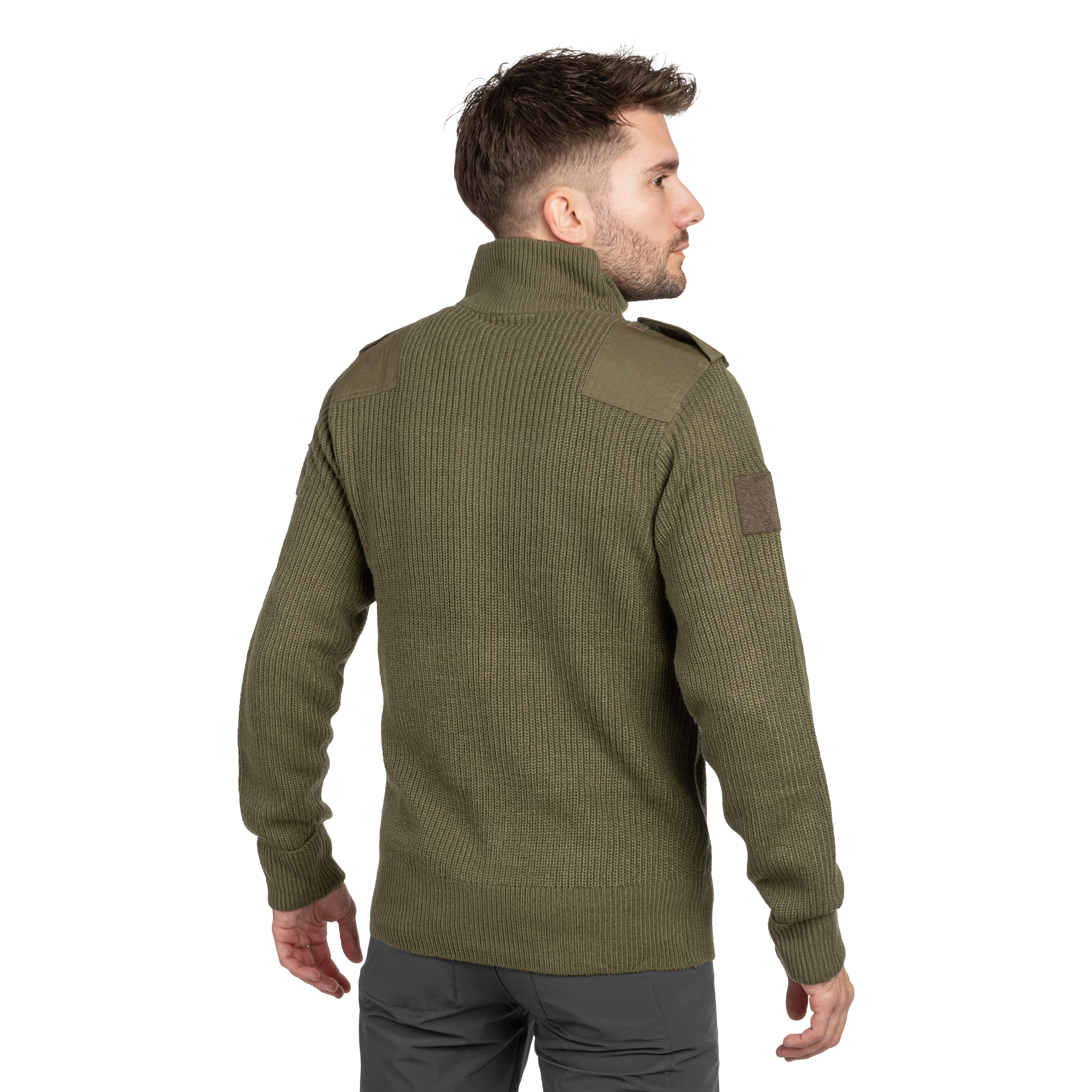 Brandit BW Cardigan pulóver - Olive