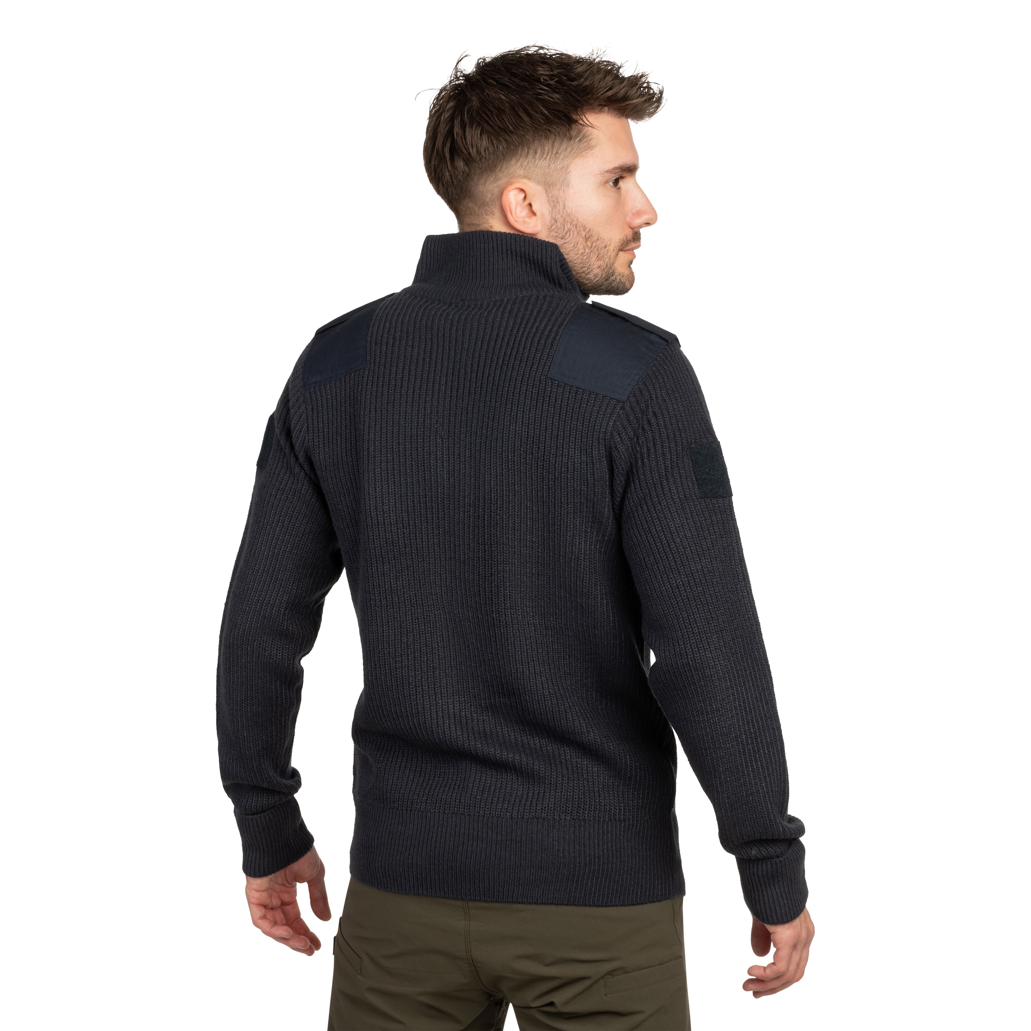 Brandit BW Cardigan pulóver - Navy