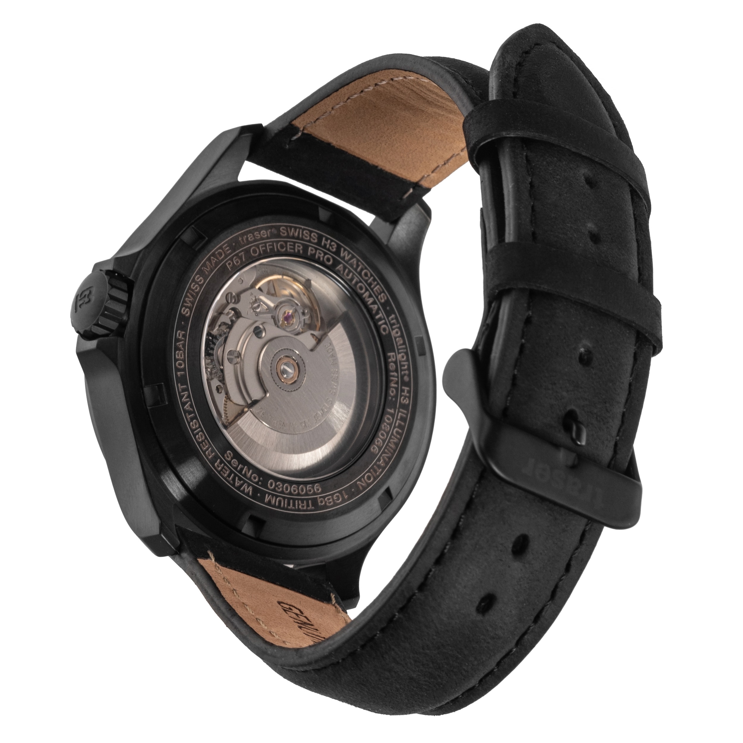Traser P67 Officer Pro Automatic LS óra - Black