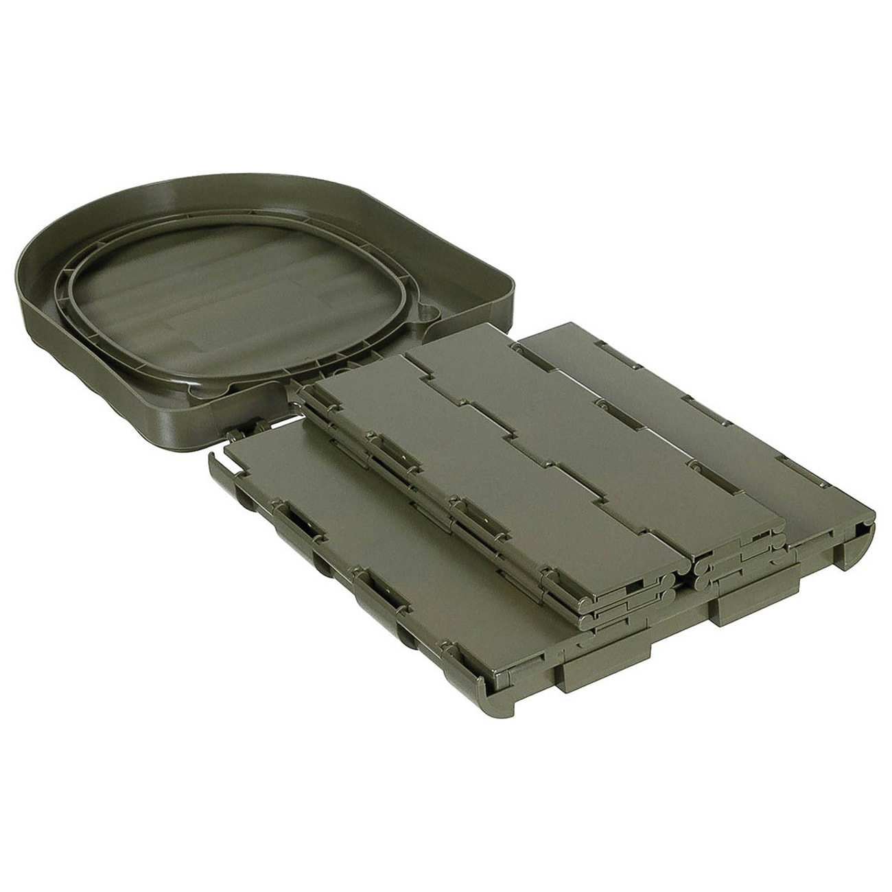 MFH Fox Outdoor Camping Toilet hordozható wc - Olive