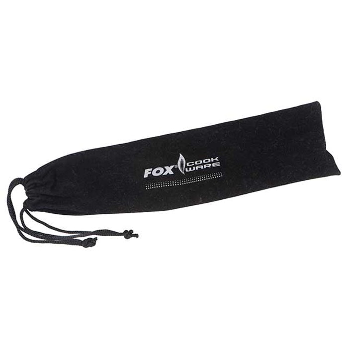 Fox Cookware Stainless Cultery Set evőeszközkészlet - Black