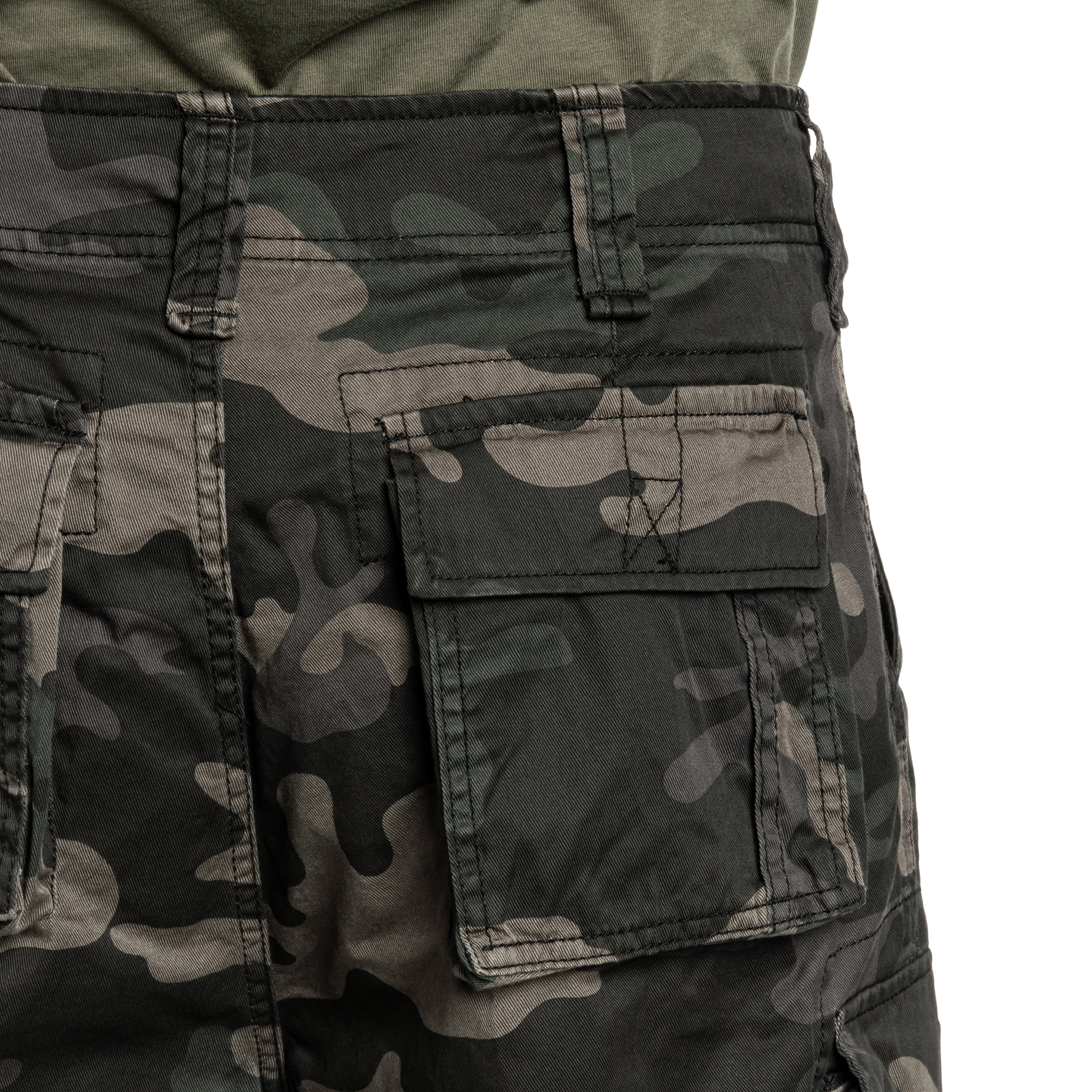 Brandit Urban Legend 3/4-es rövidnadrág - Sötét Camo