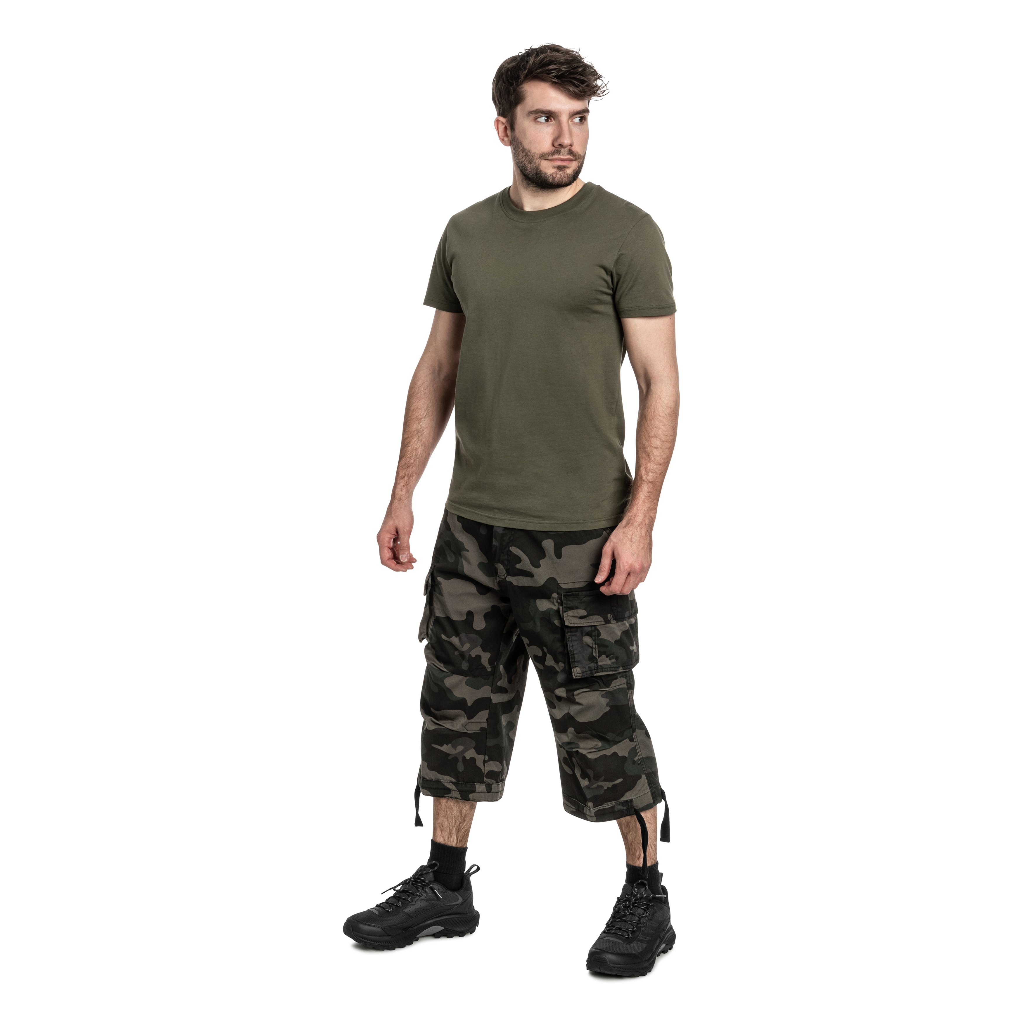 Brandit Urban Legend 3/4-es rövidnadrág - Sötét Camo