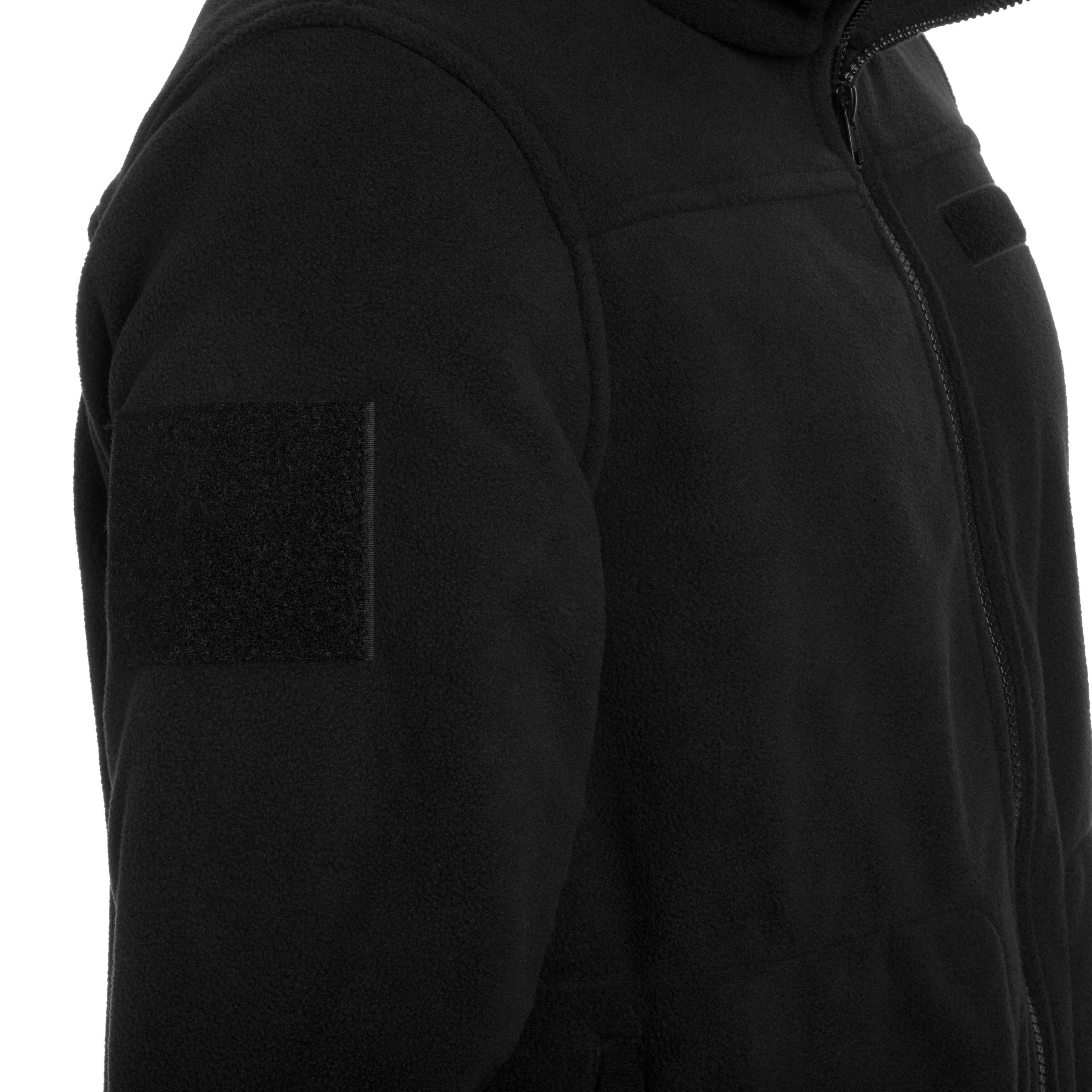 Brandit Fleecejacket Combat polár pulóver - Black