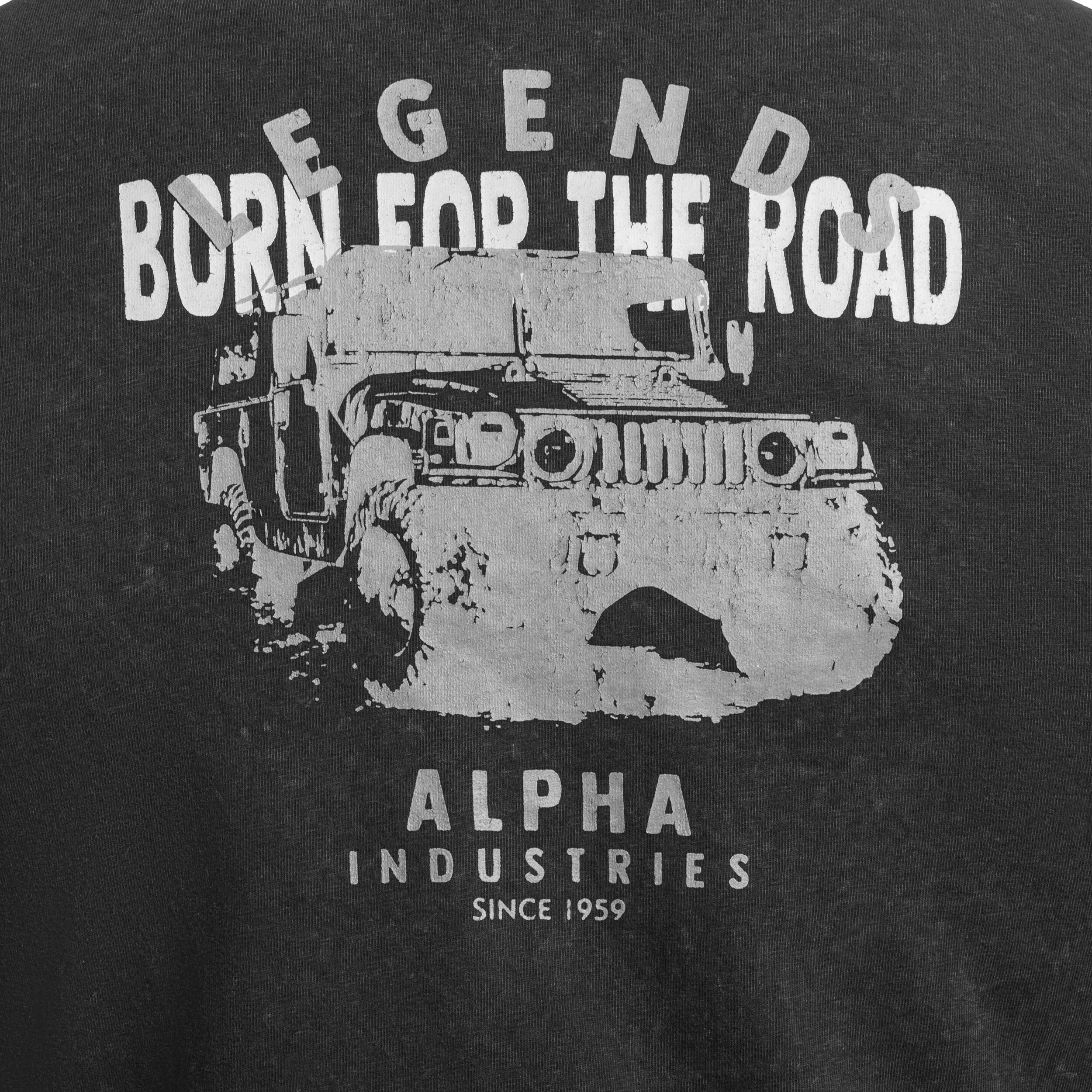 Alpha Industries Legend póló - Fekete