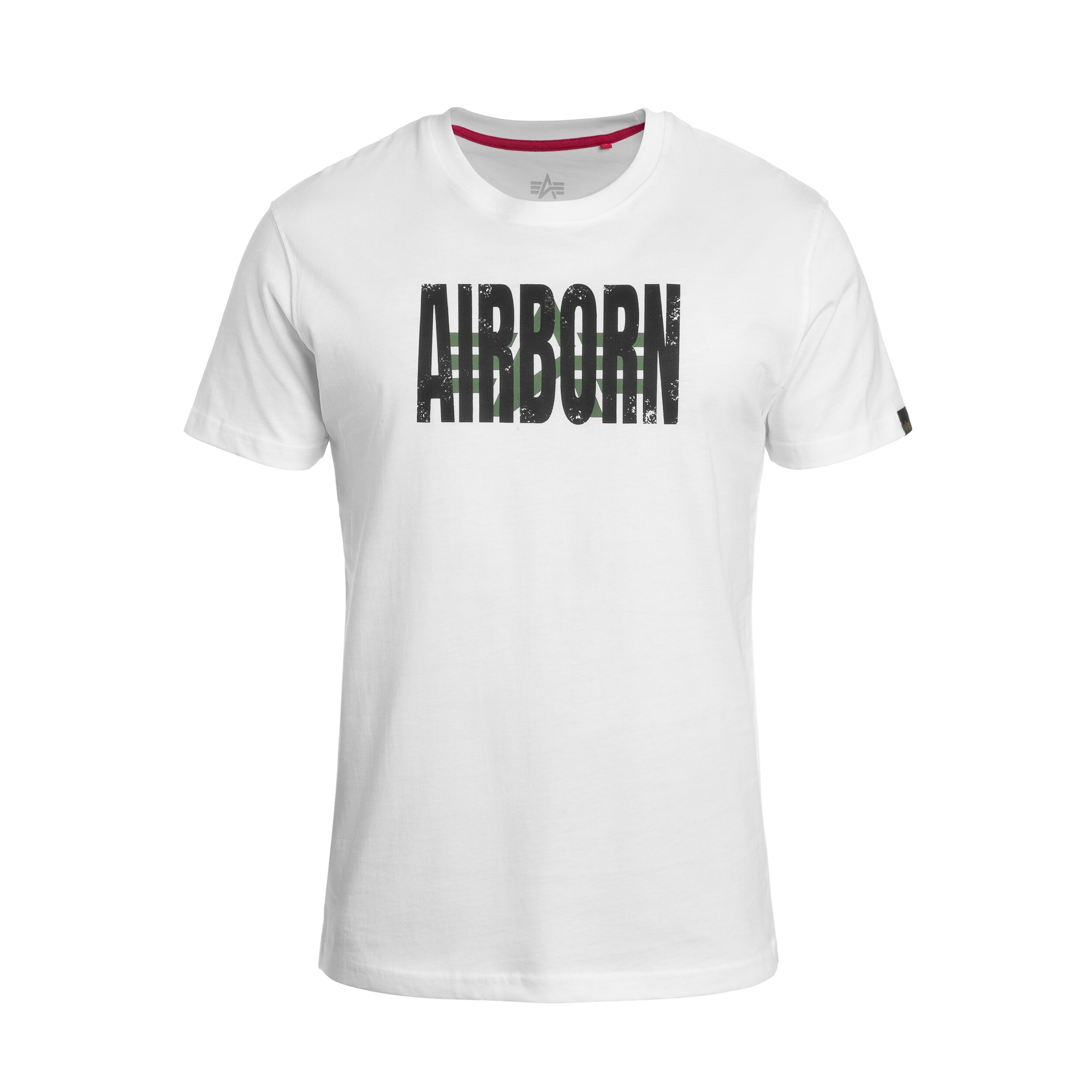 Alpha Industries Logo Airborn póló - Fehér