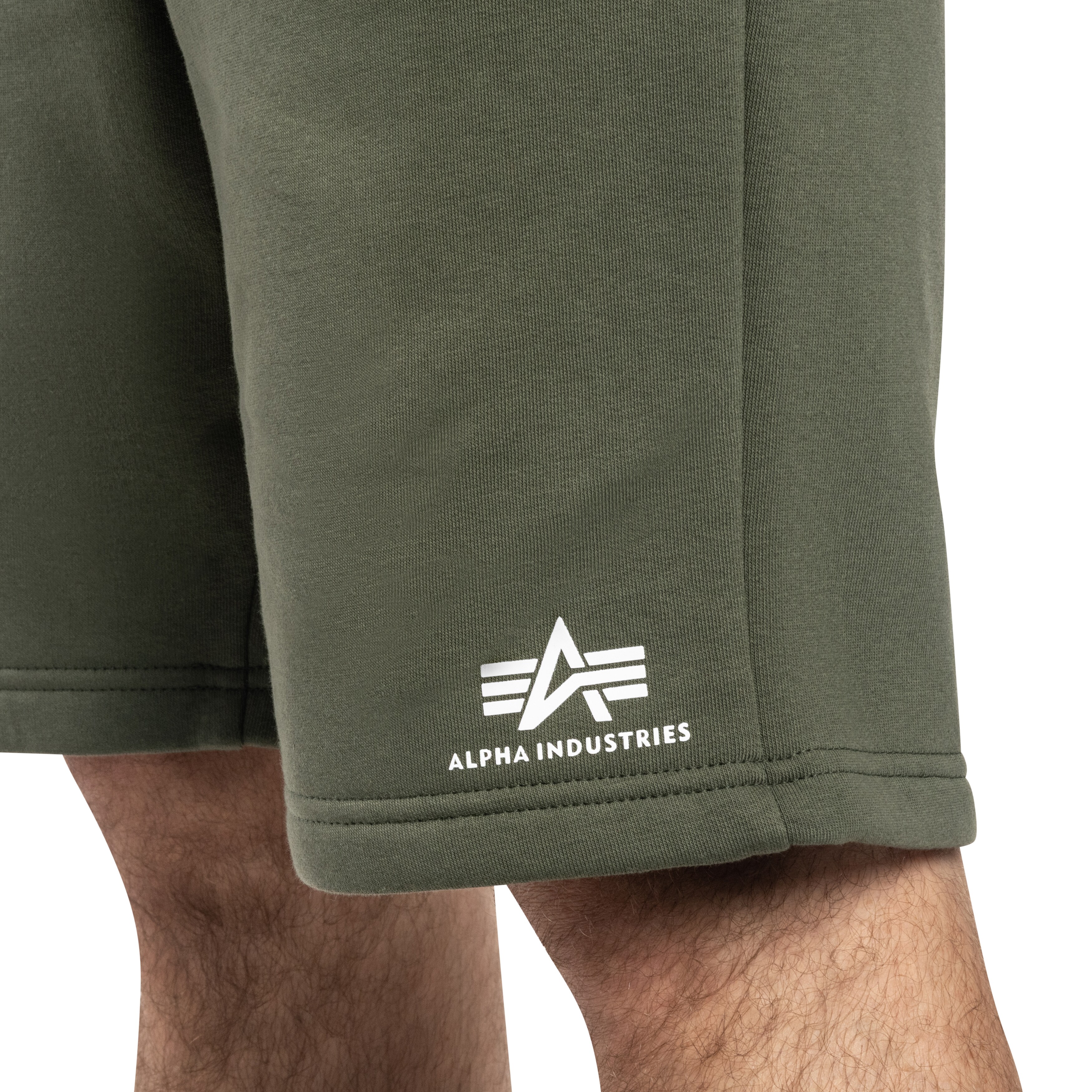 Alpha Industries Basic Small Logo II Short rövidnadrág - Dark Olive