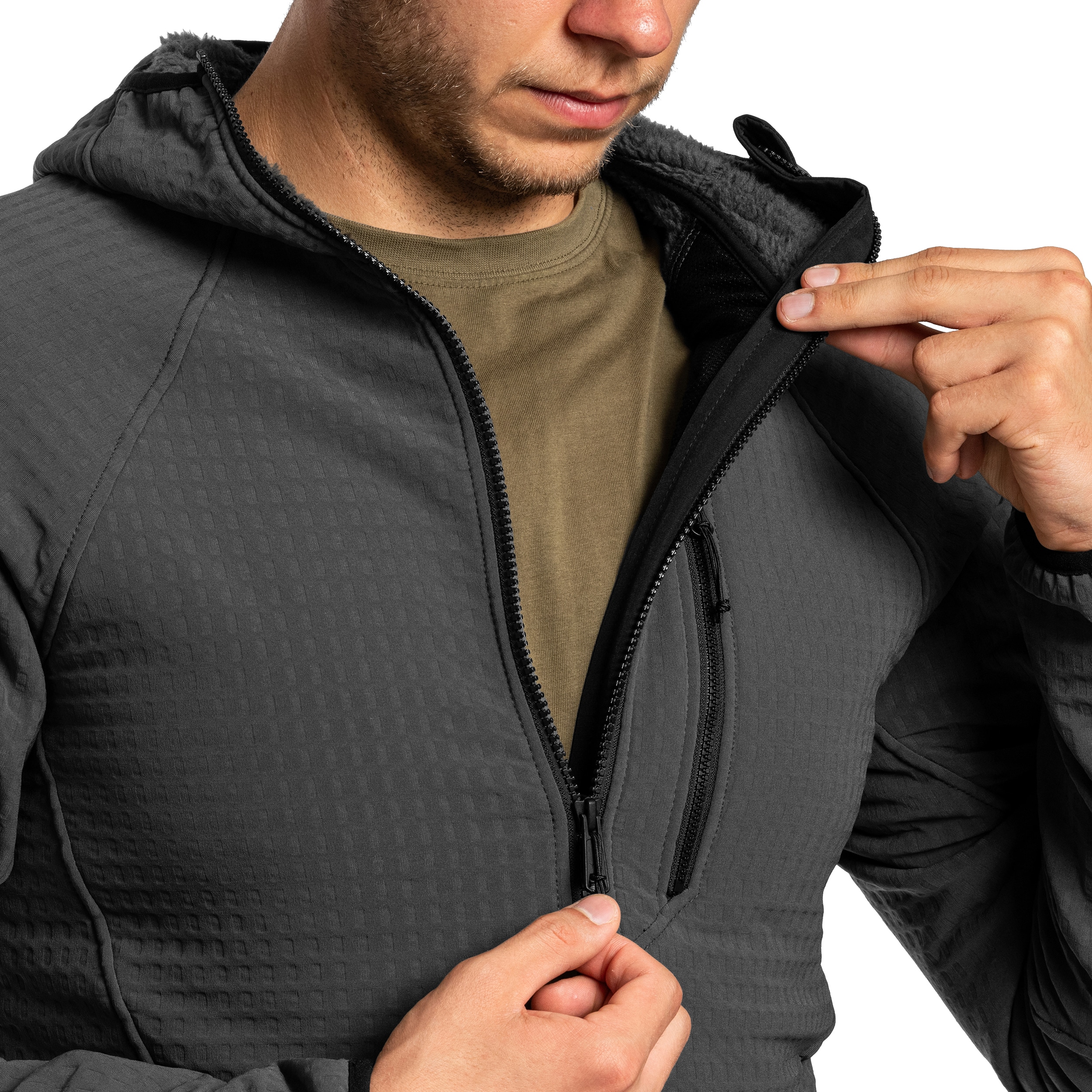 Helikon-Tex Patriot Pro polár pulóver - Shadow Grey