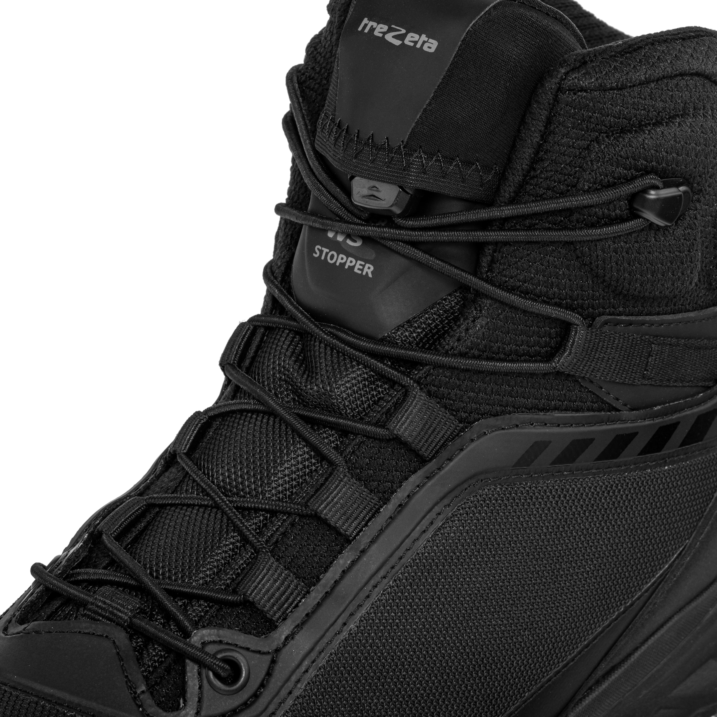 Trezeta Patrol MID Text WP bakancs - Black
