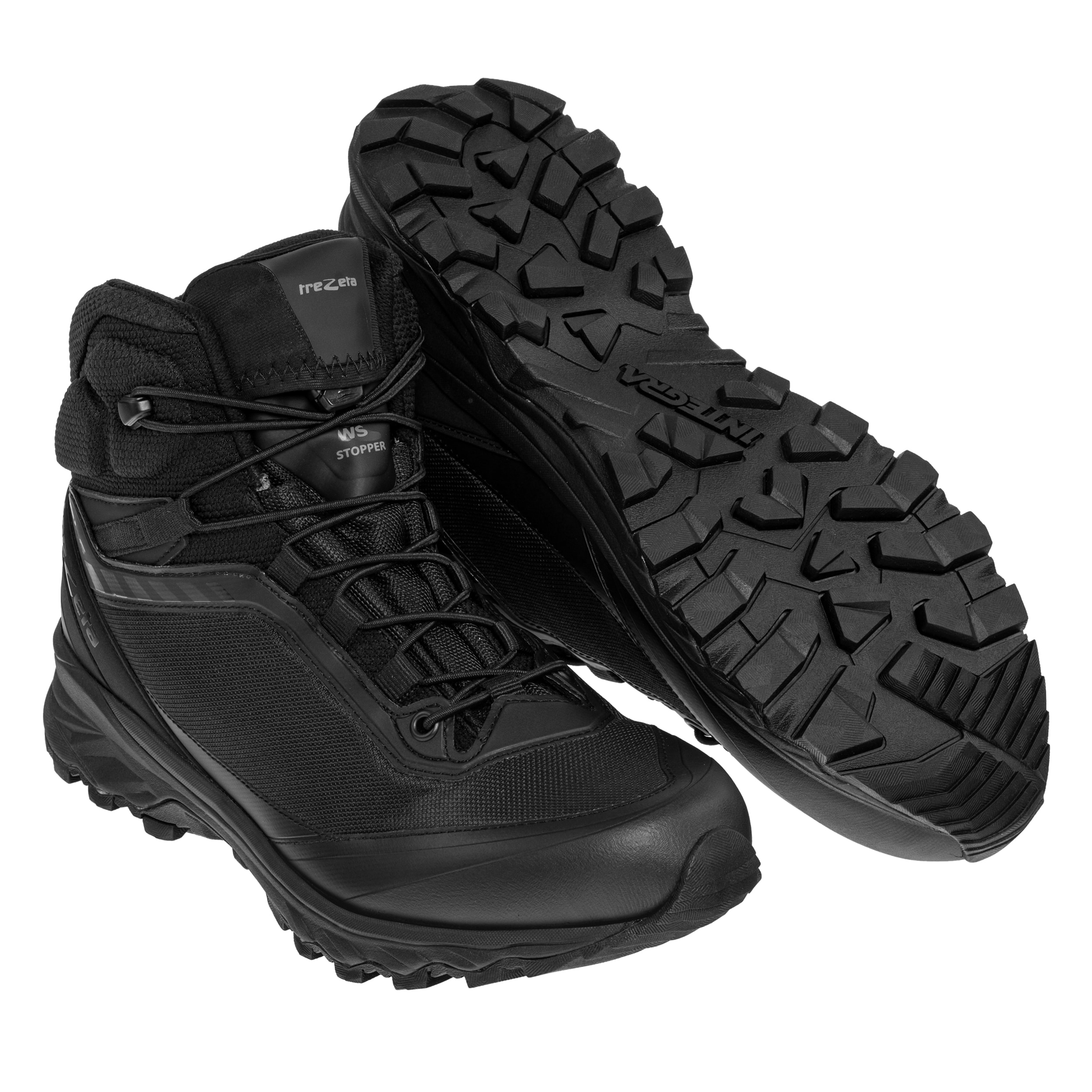 Trezeta Patrol MID Text WP bakancs - Black