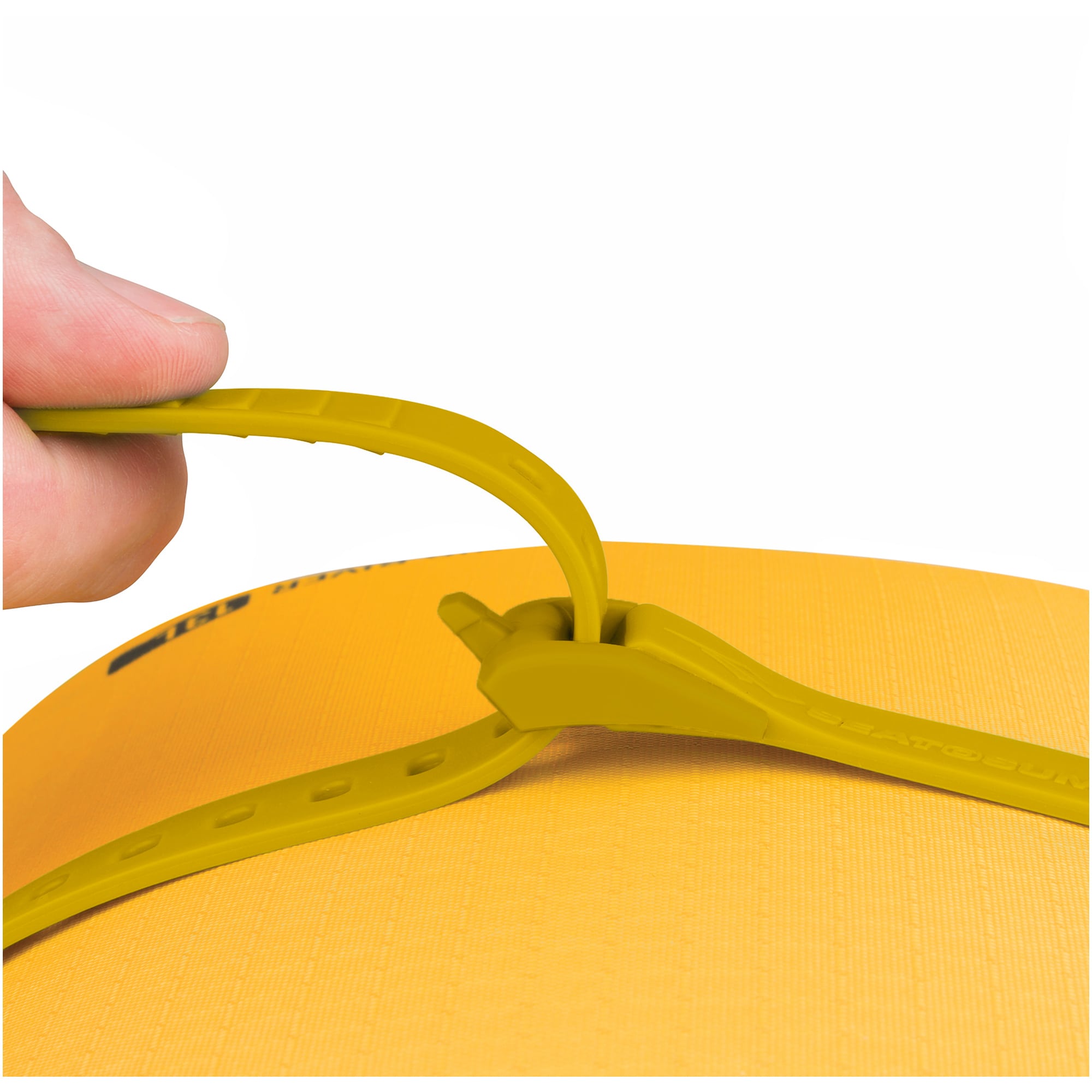 Sea to Summit Stretch-Loc Strap rögzítőpánt 12 mm/75 cm - Sulphur