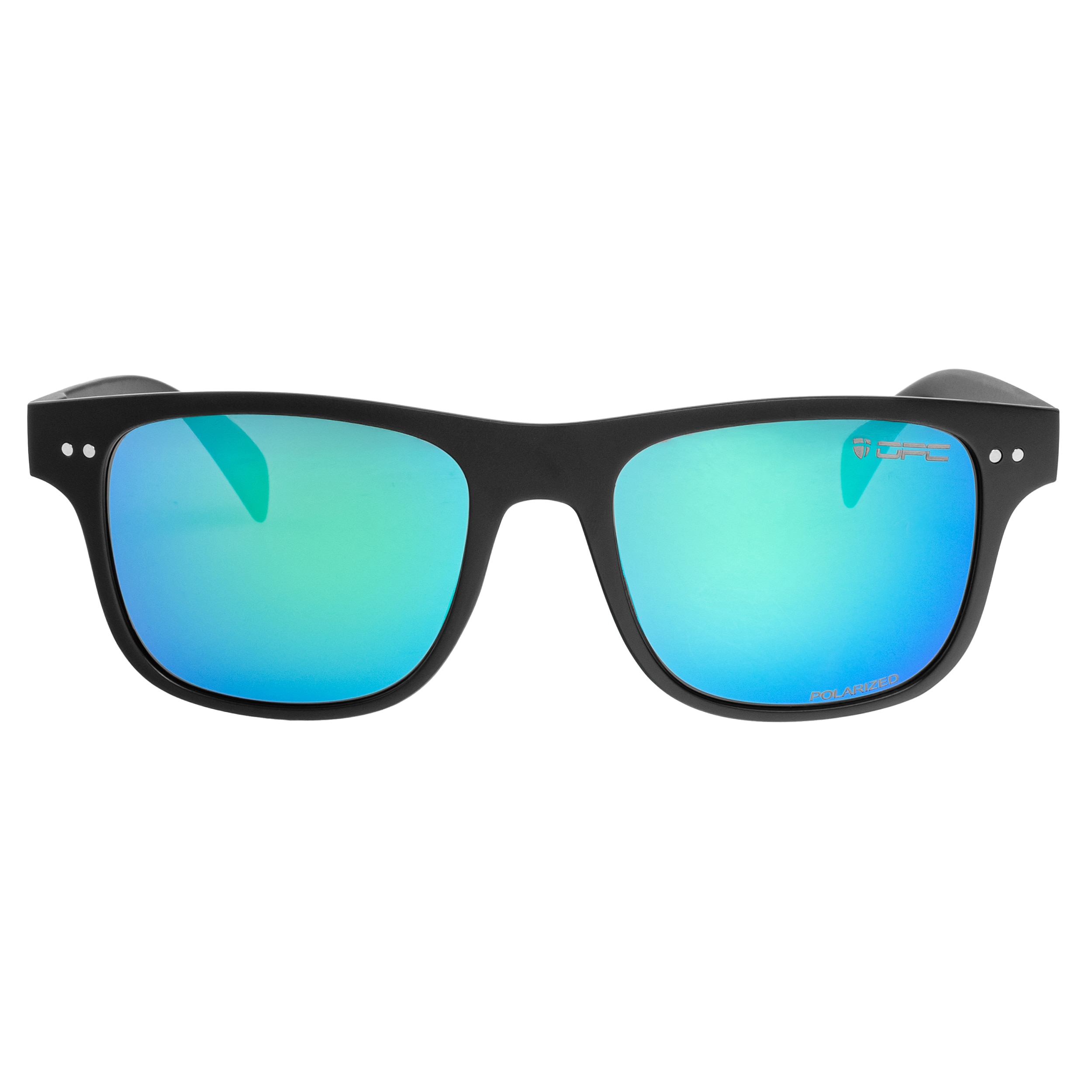 OPC Lifestyle J-Bay polarizált napszemüveg - Matt Black Green Revo