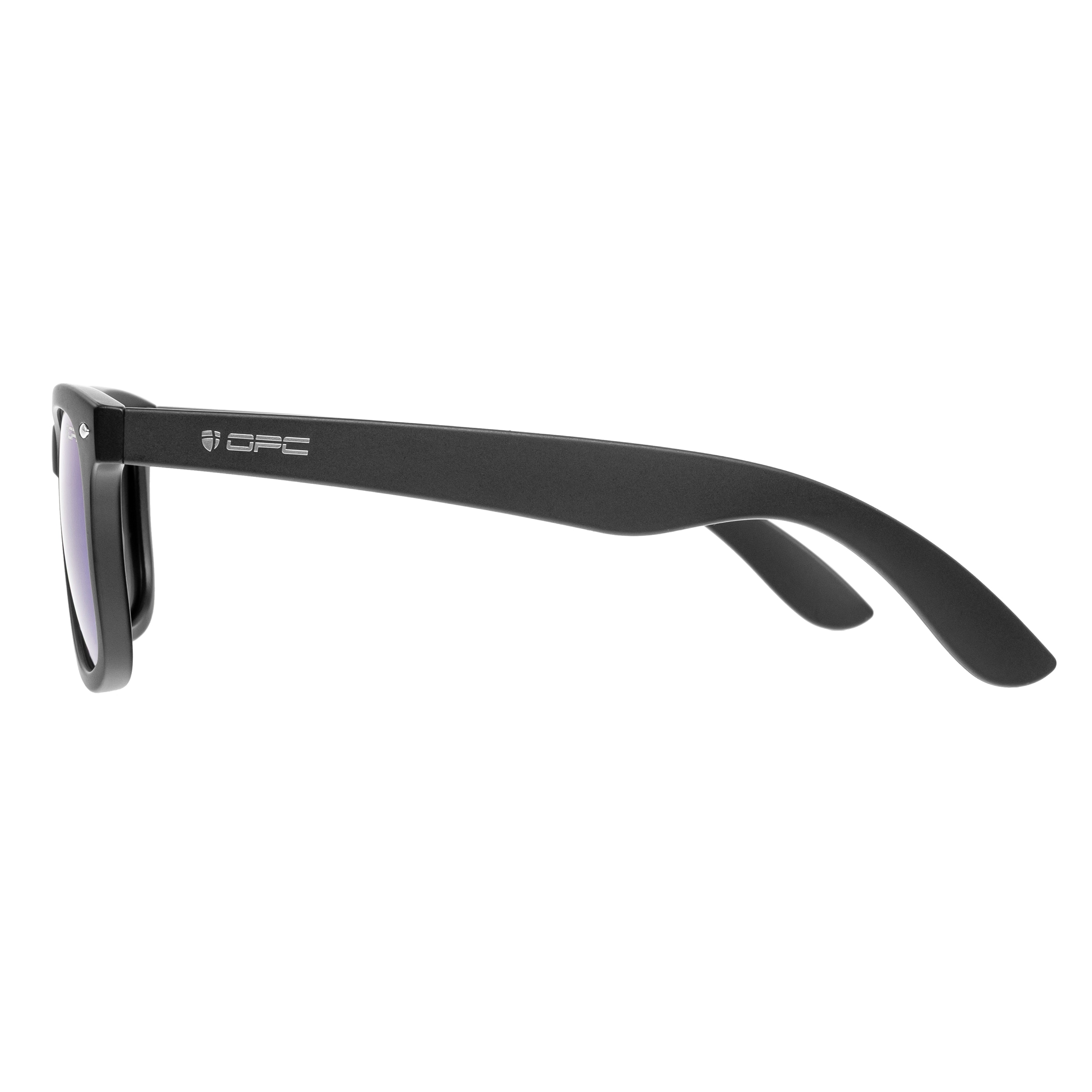 OPC Lifestyle Santa Cruz polarizált napszemüveg - Matt Black/Green Revo