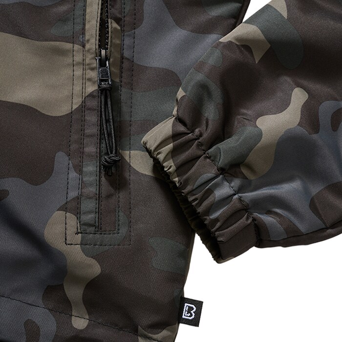 Brandit Summer Windbreaker Frontzip női kabát - Dark Camo