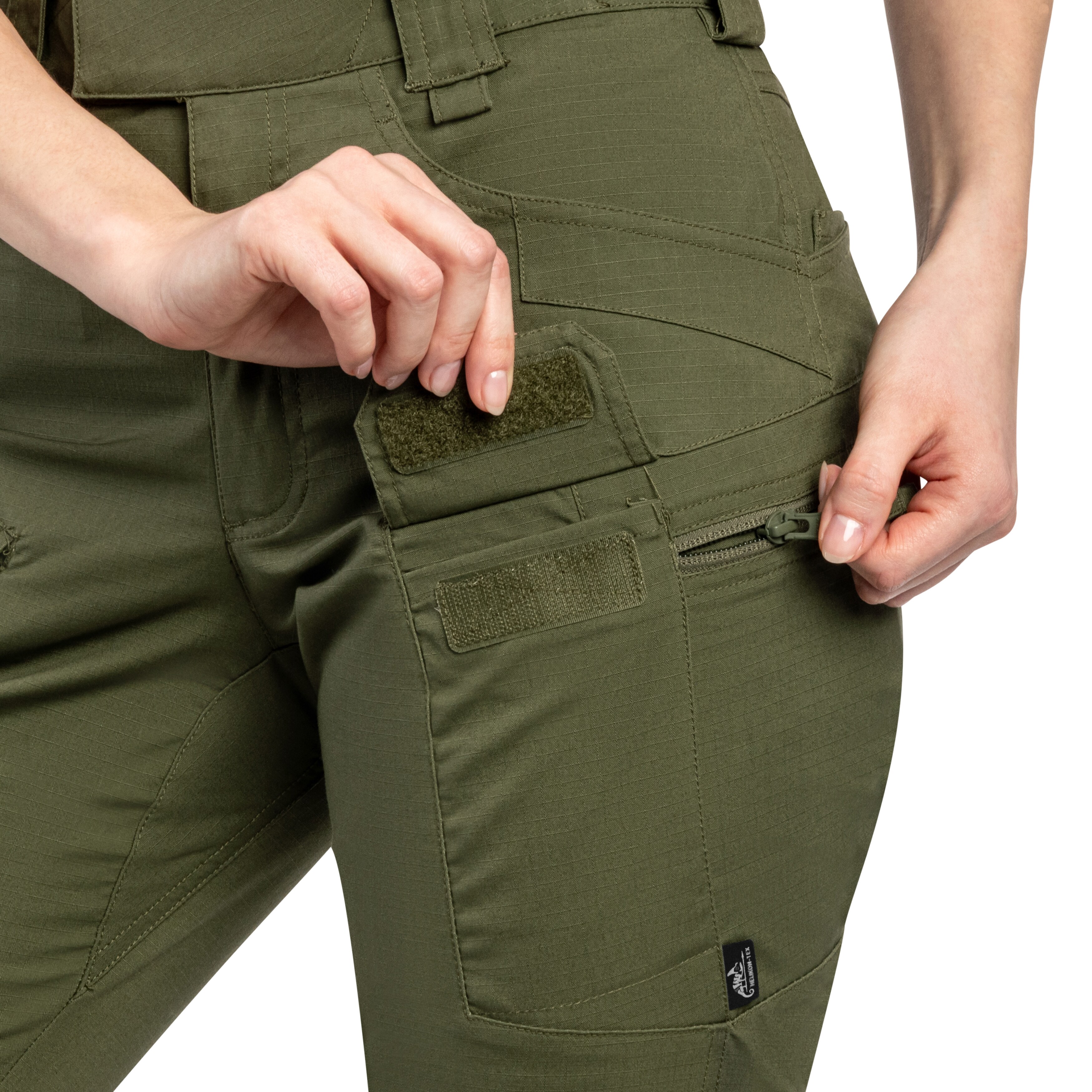 Helikon-Tex UTP PolyCotton Stretch Rip-Stop női nadrág - Olive Green