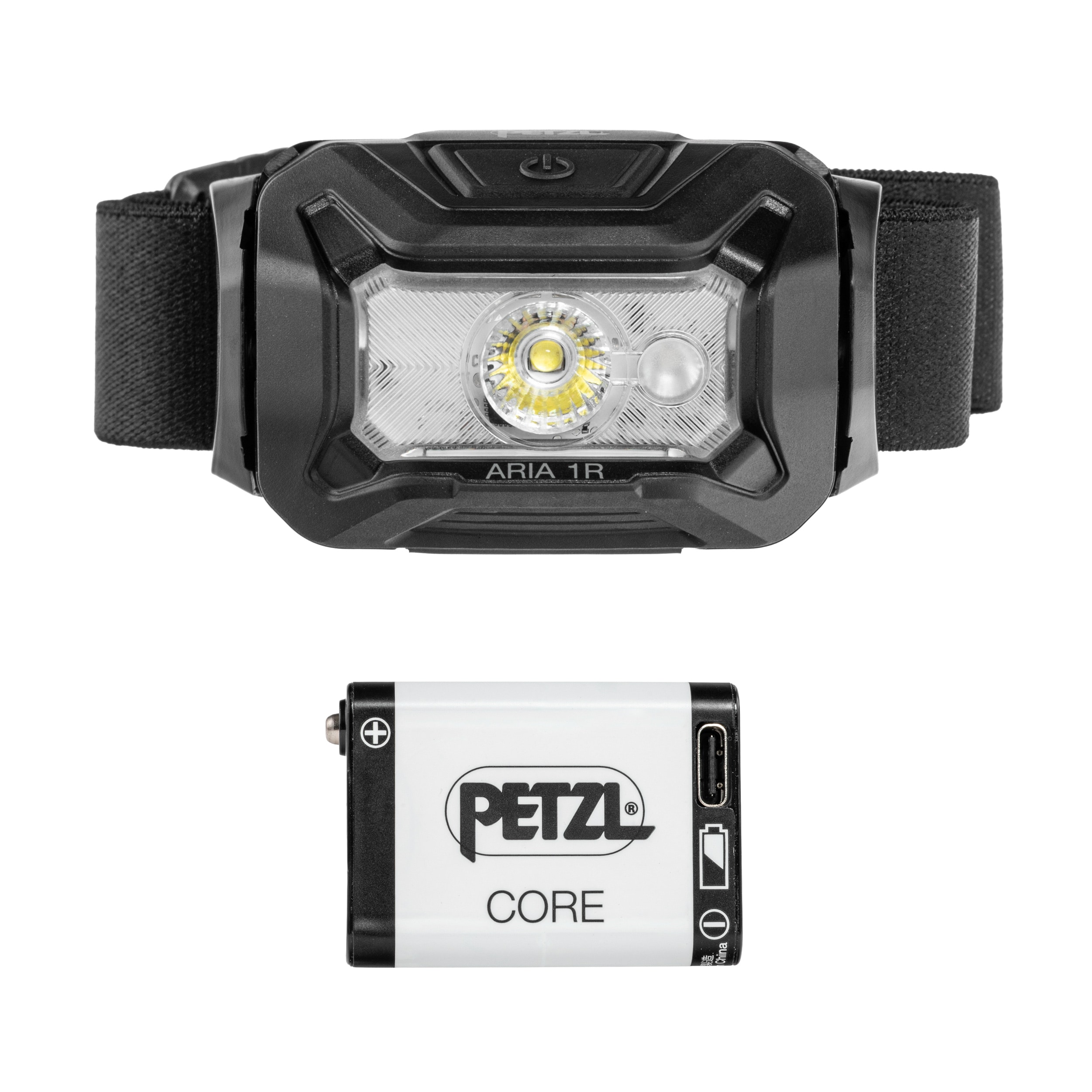 Petzl Aria 1R fejlámpa - RGB Black - 475 lumen