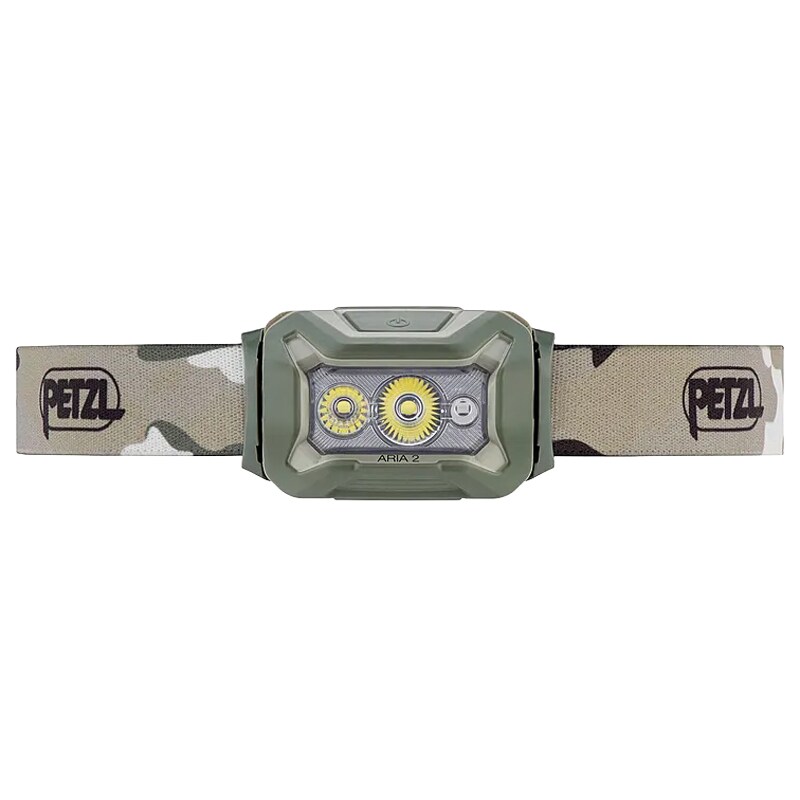 Petzl Aria 2 RGB New fejlámpa - Desert Camo - 450 lumen