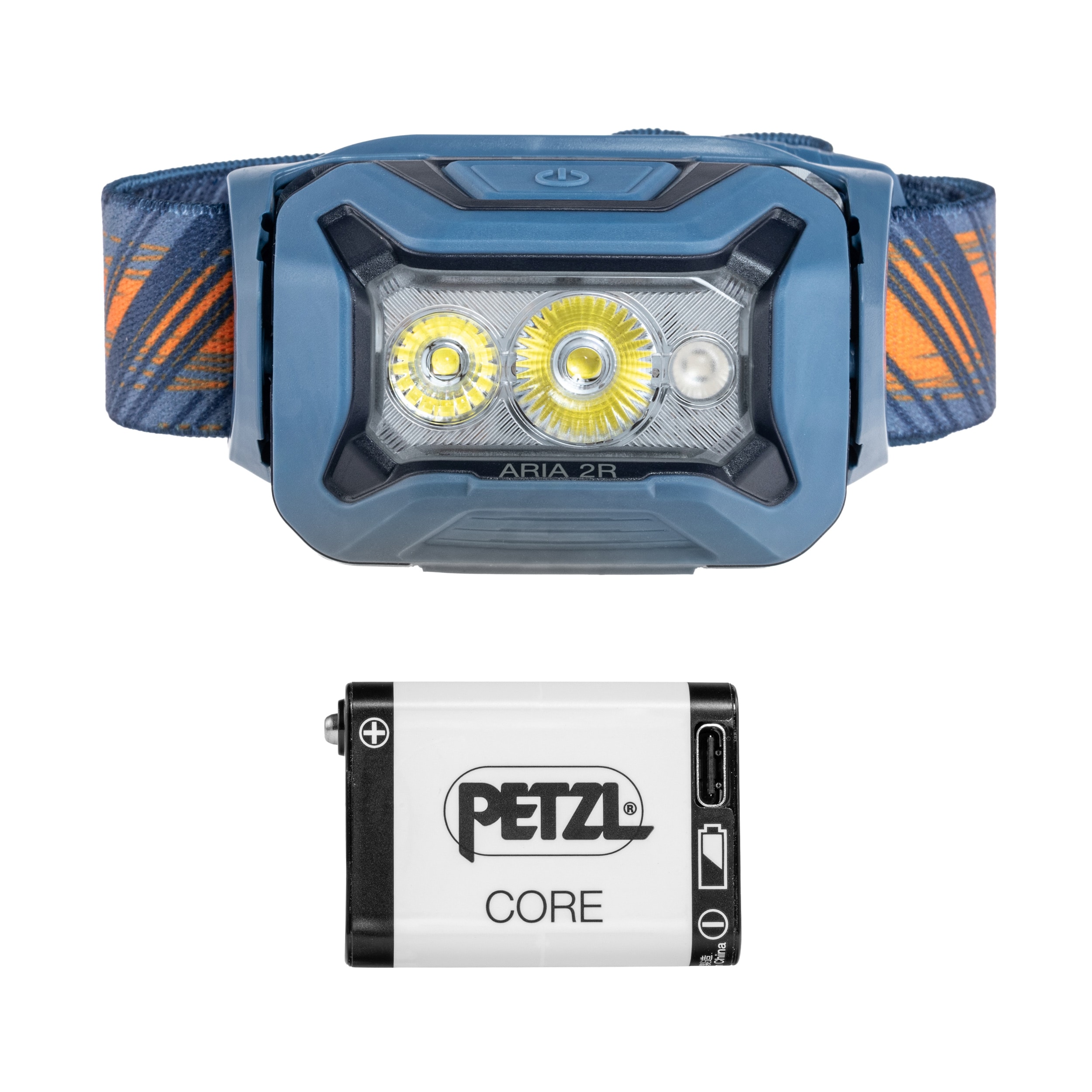 Petzl Aria 2R fejlámpa  - RGB Blue - 625 lumen