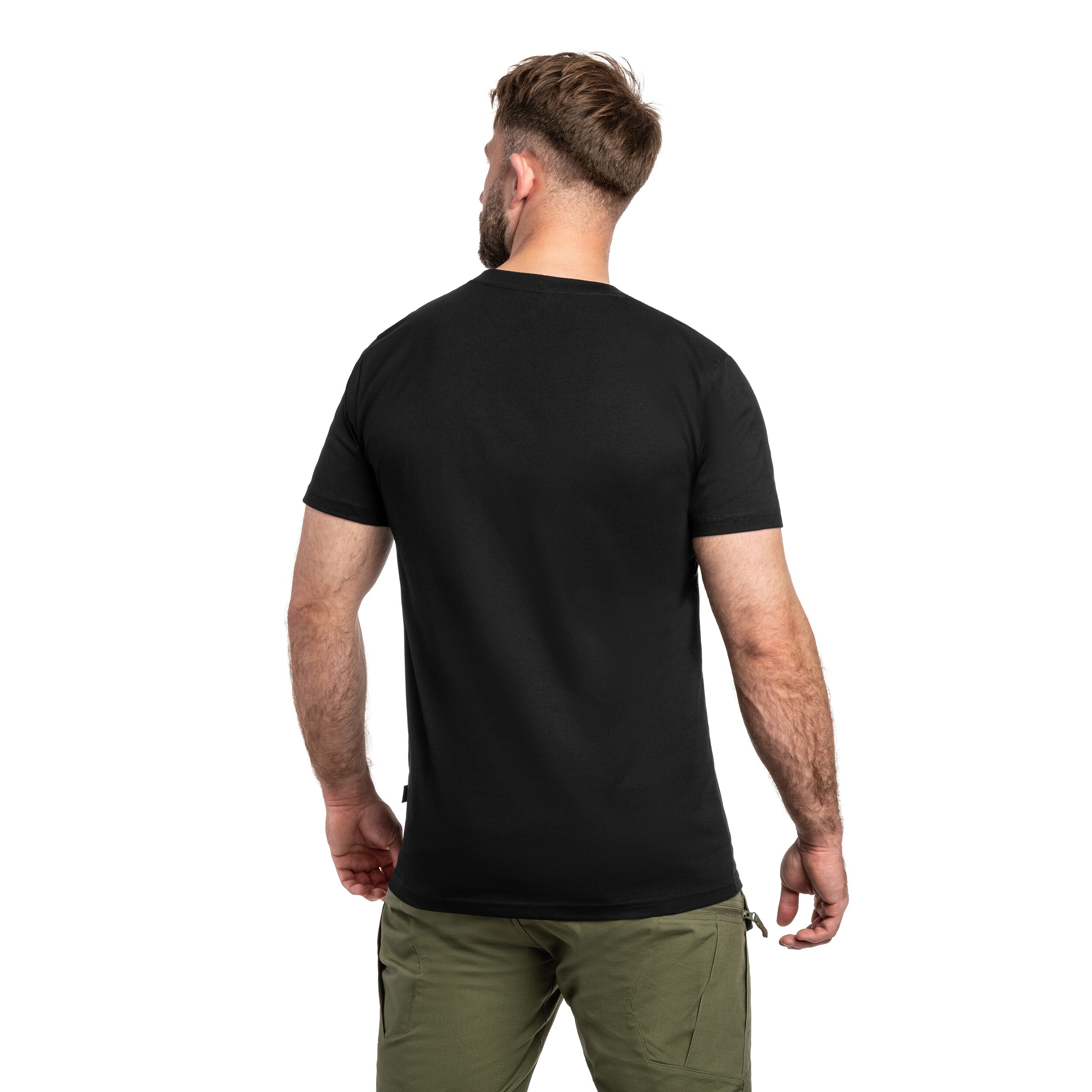 Helikon-Tex & Camo póló - Black/Desert Night Camo