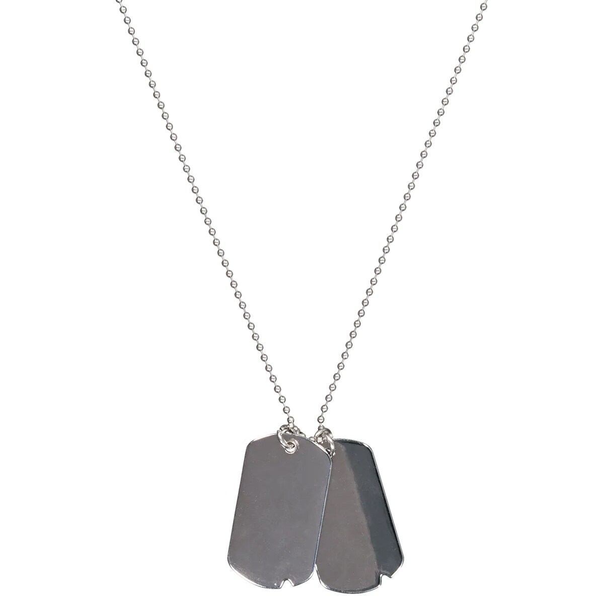 Alpha Industries Dog Tag Necklace dögcédula - Silver